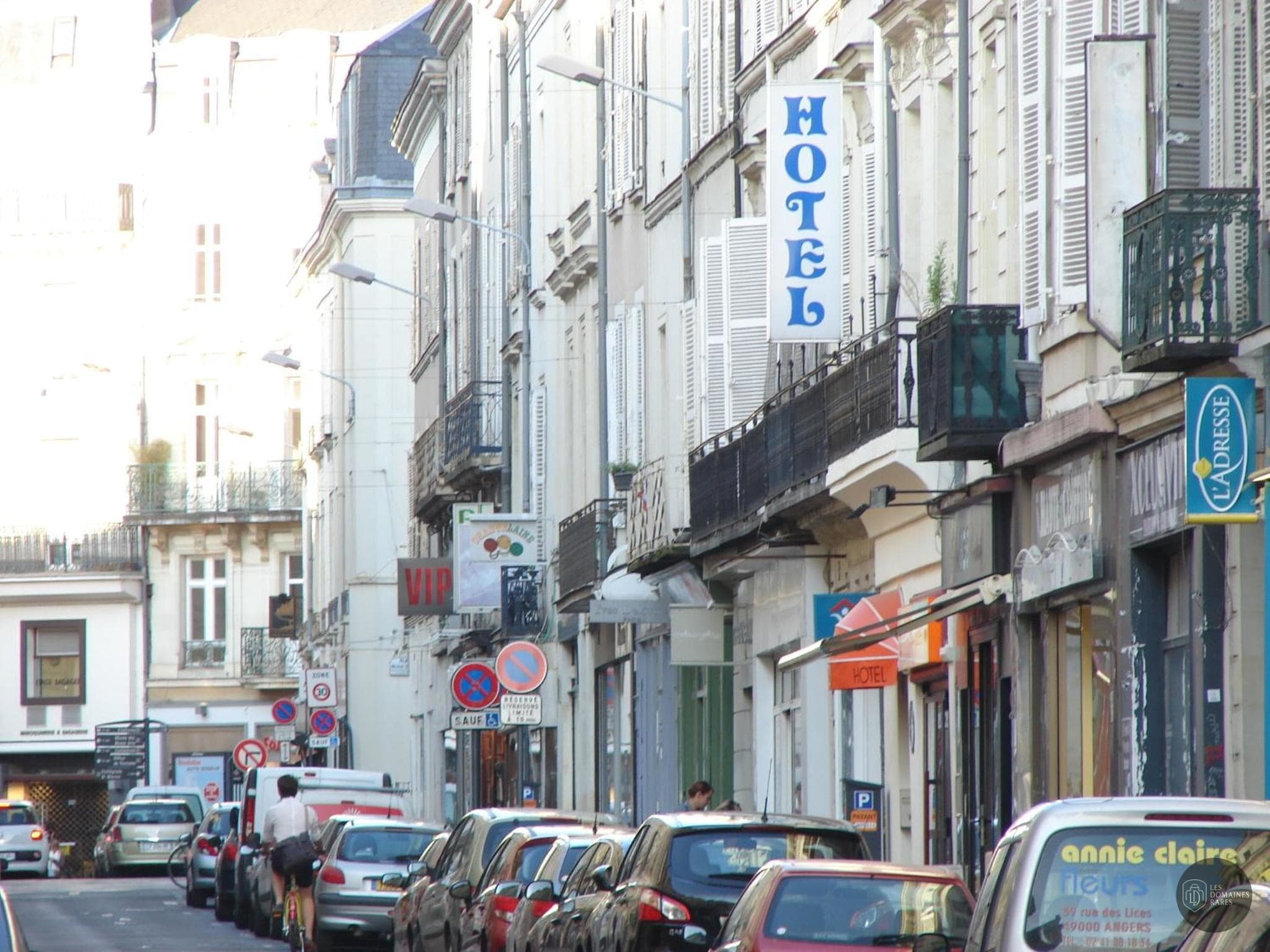 Vue de l'hôtel Hôtel des Lices à Rennes en Bretagne