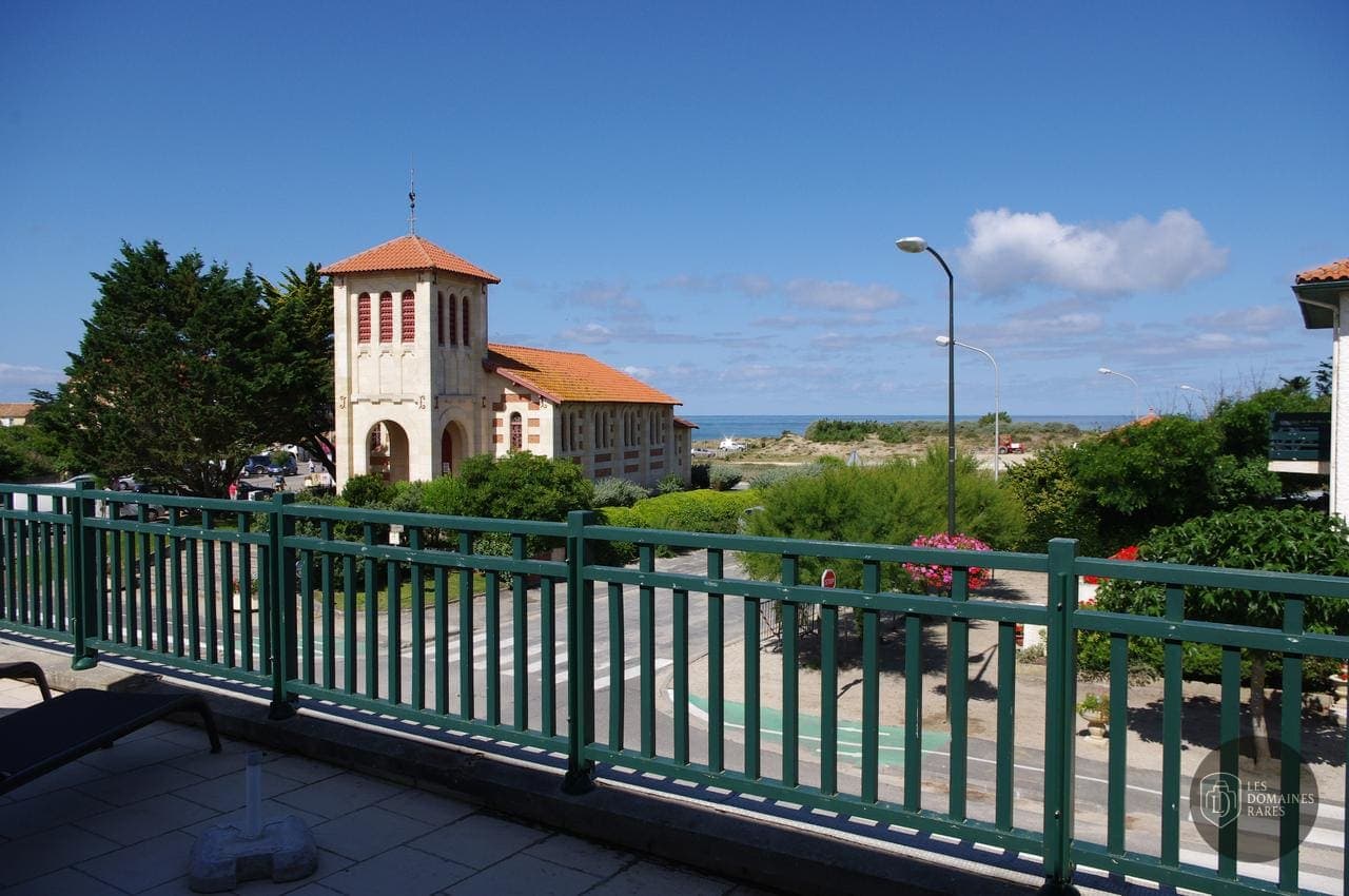 Vue depuis la terrasse de l'hôtel