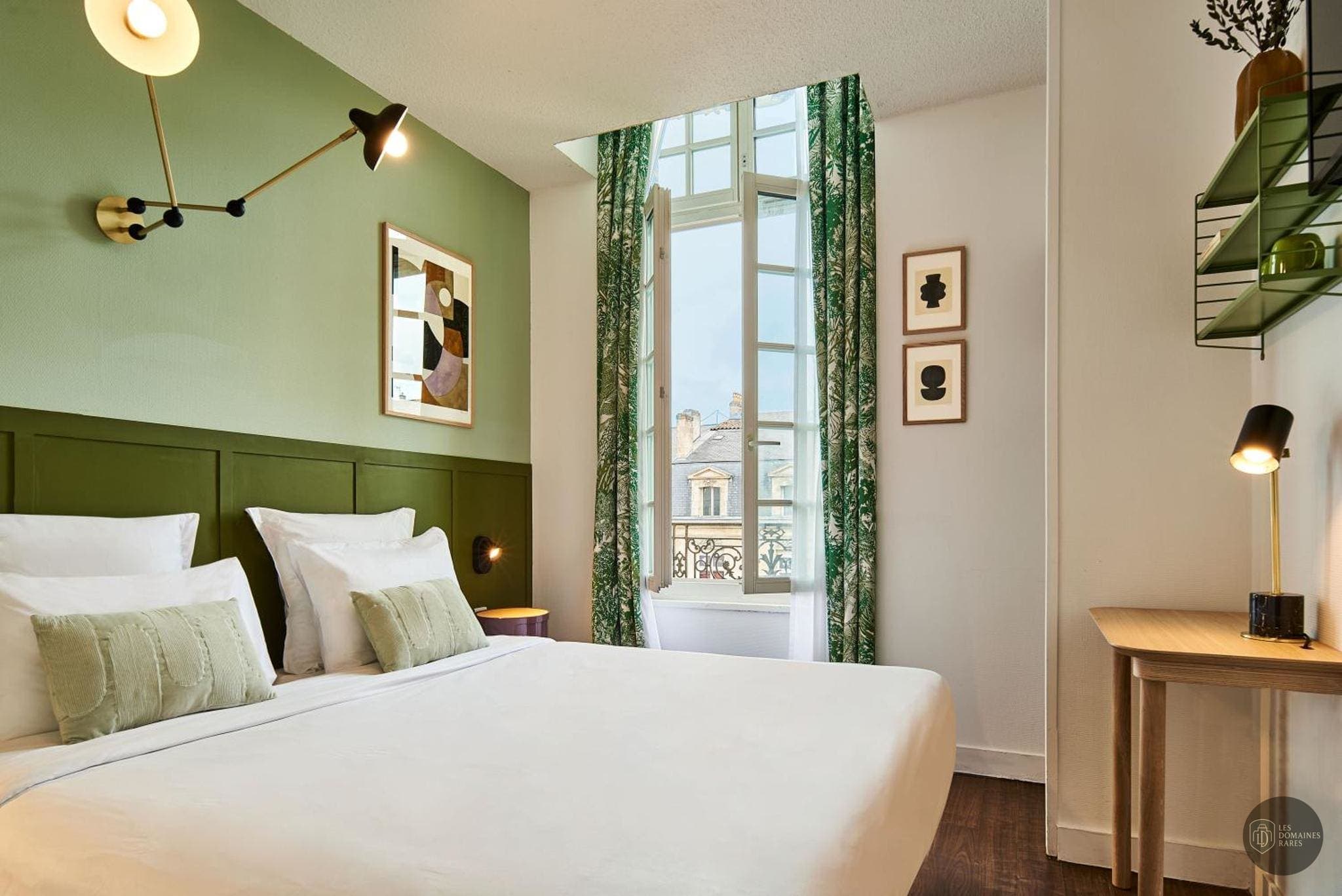 Chambre du lieu Hôtel des Quinconces à Bordeaux en Nouvelle-Aquitaine - séminaire gironde