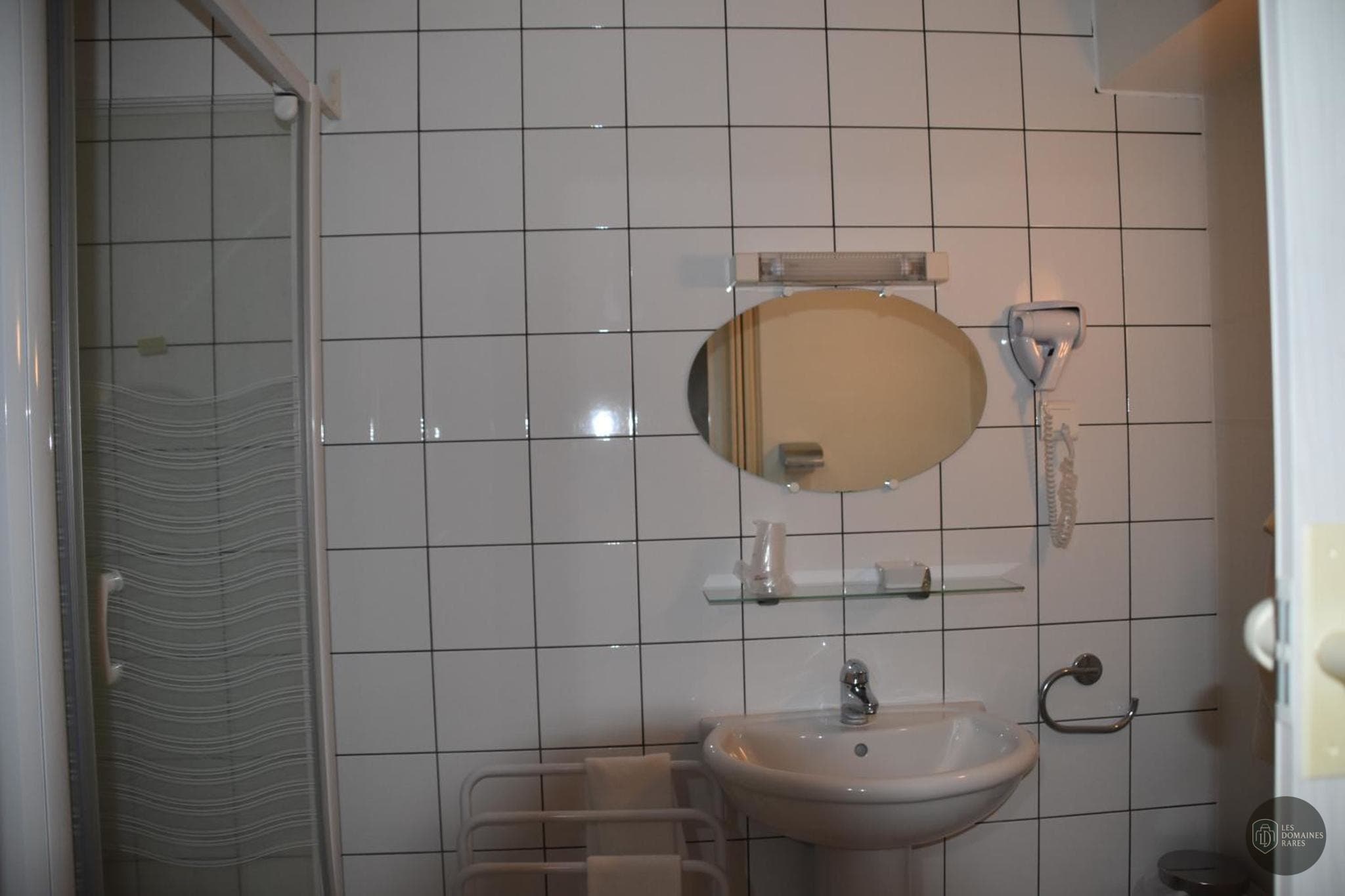 Salle de bain de l'hôtel Hôtel du Laca en Occitanie