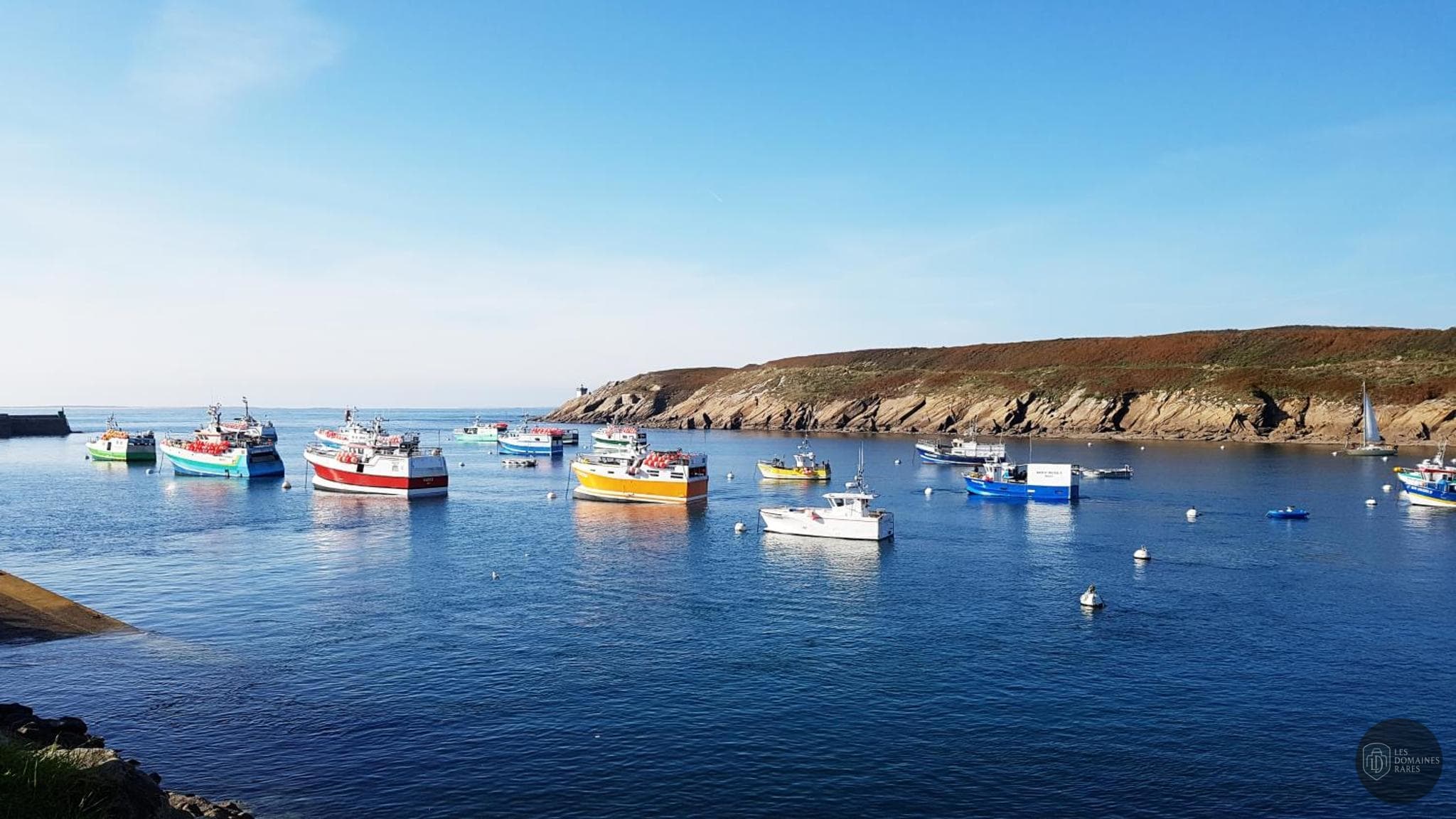 Vue extérieure de l'hôtel Hôtel du Large en Bretagne