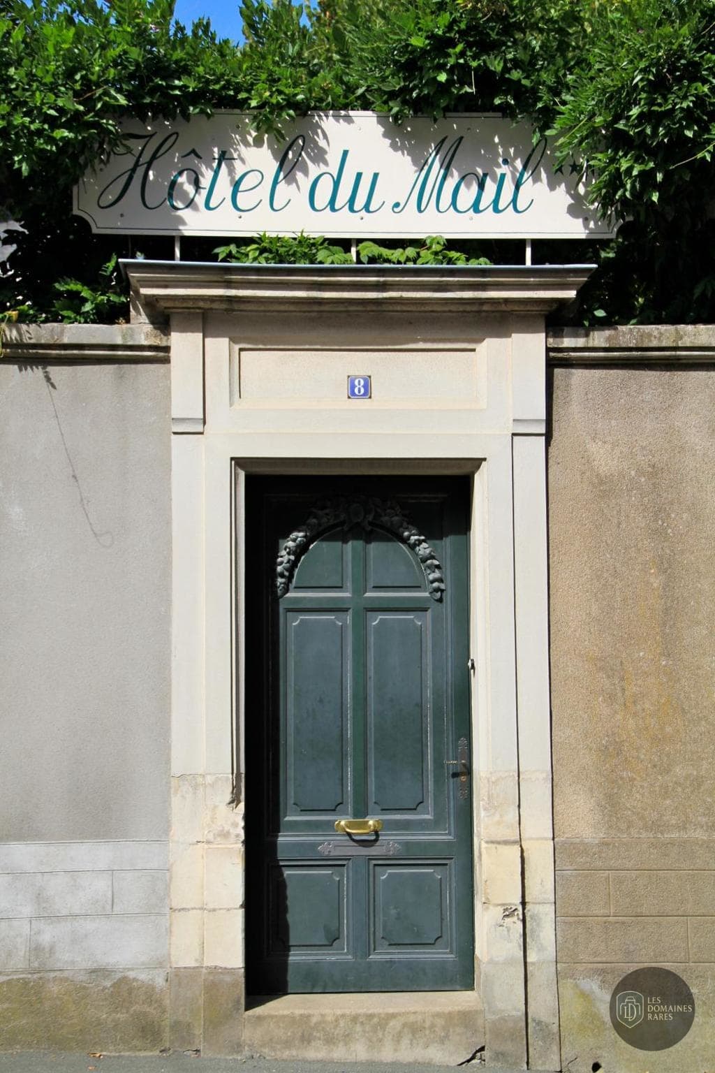 Vue extérieure de l'hôtel Hôtel du Mail à Angers en Pays de la Loire