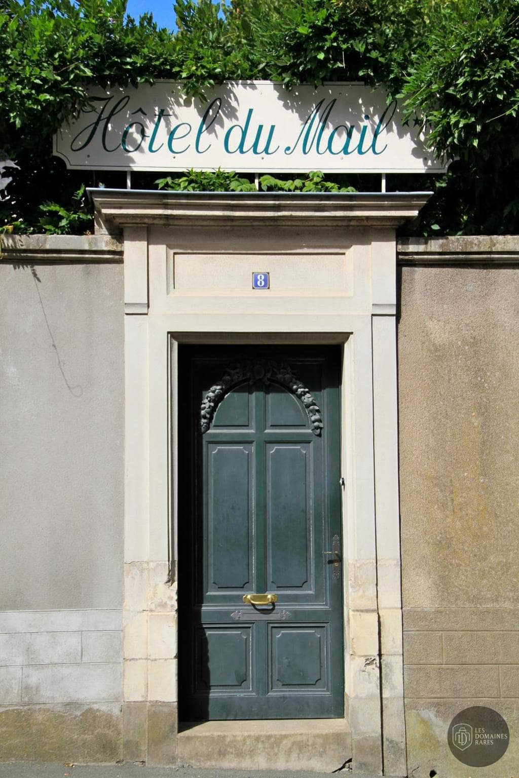Vue extérieure de l'hôtel Hôtel du Mail à Angers en Pays de la Loire