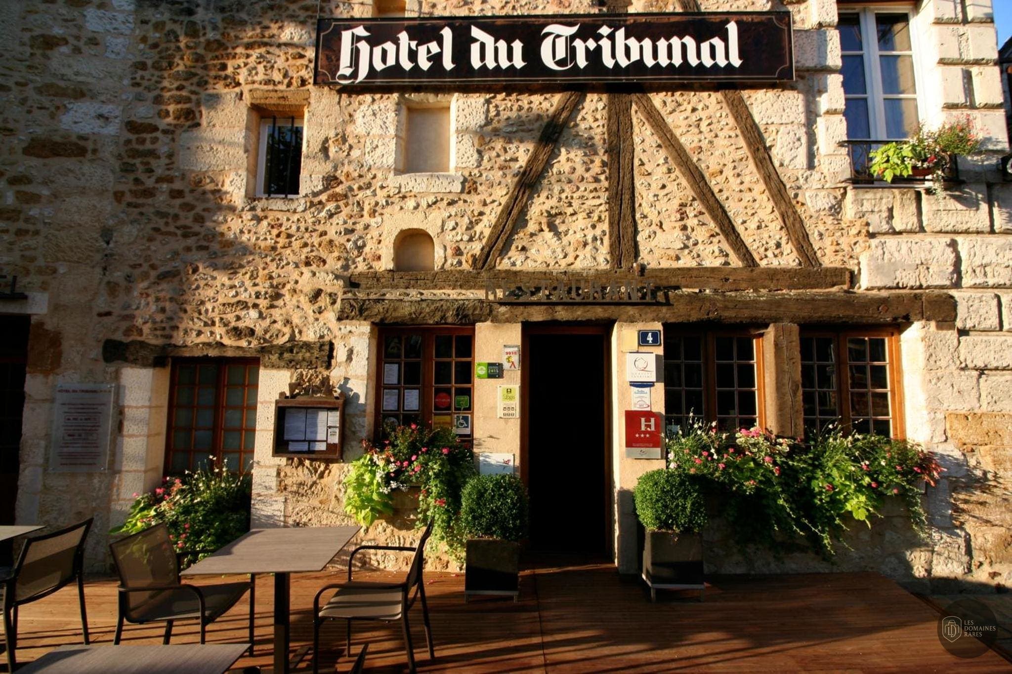 Vue de l'hôtel Hôtel du Tribunal en Normandie