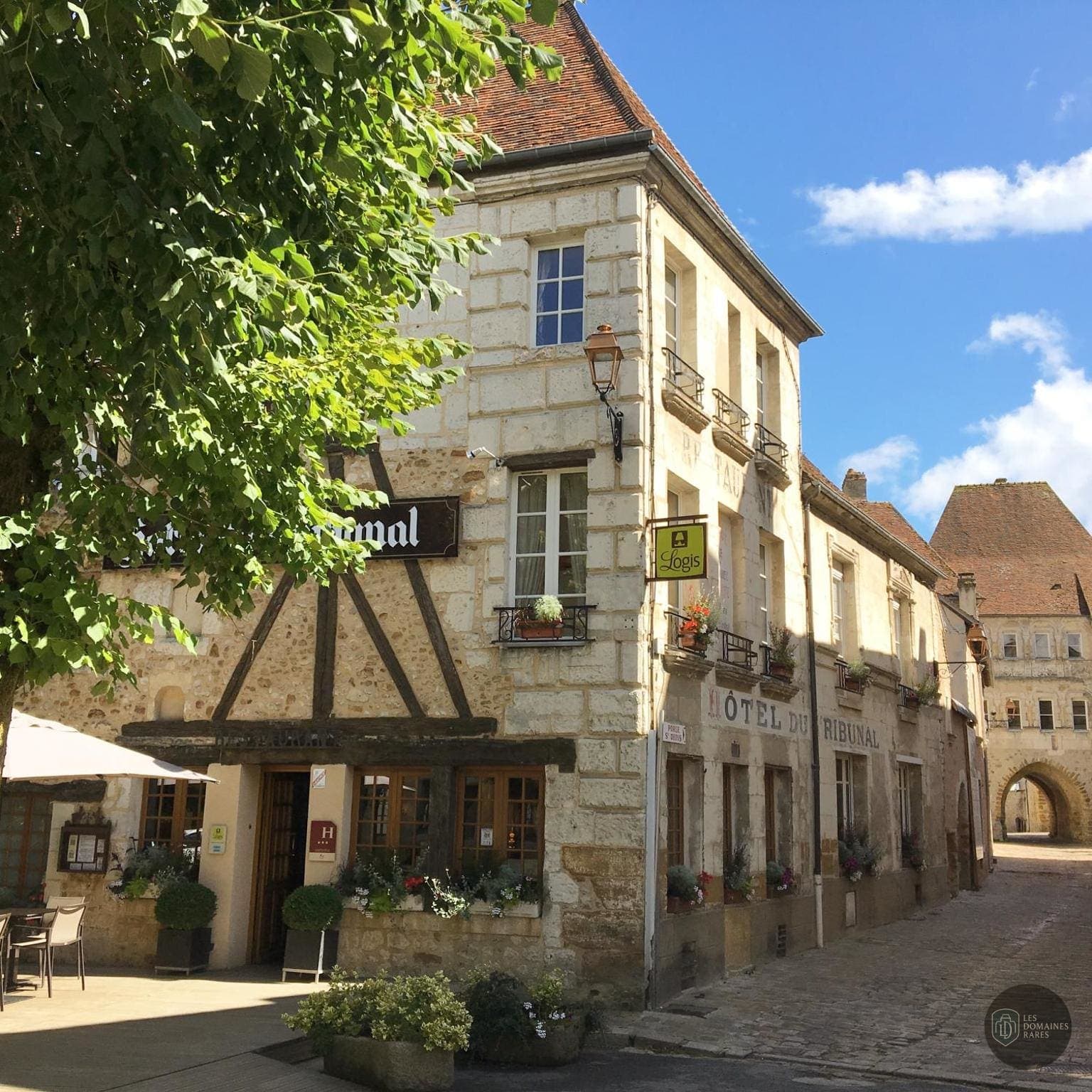 Vue de l'hôtel Hôtel du Tribunal en Normandie