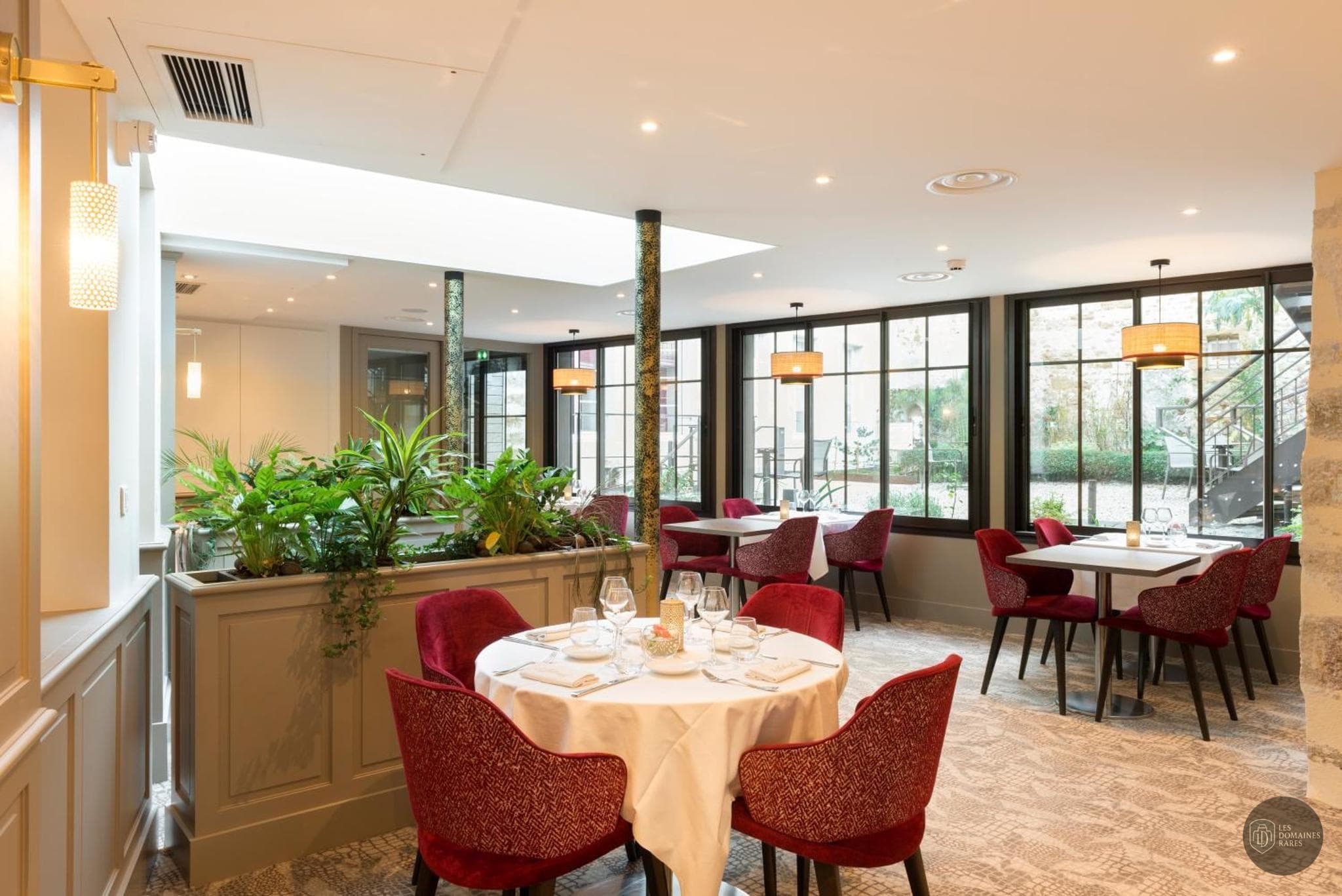 Restaurant de l'hôtel Hôtel du Tribunal en Normandie