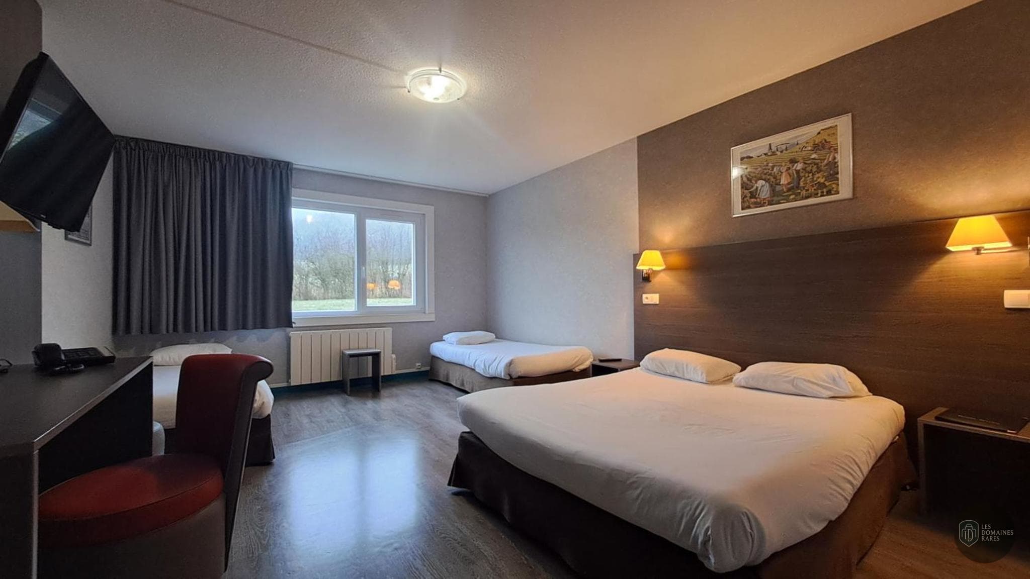 Chambre de l'hôtel Hôtel du Val Vert en Bourgogne-Franche-Comté