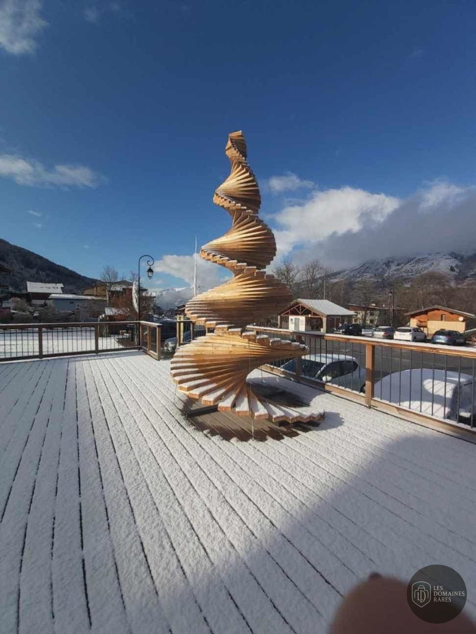 Vue extérieure du domaine Hôtel l'Alpin à Landry en Auvergne-Rhône-Alpes