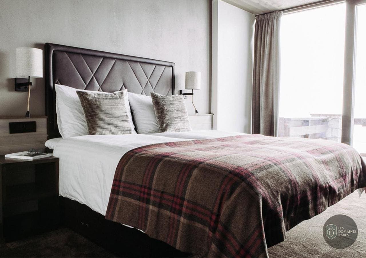 Chambre de l'hôtel Hôtel l'Ecrin à Honfleur en Normandie - séminaire calvados