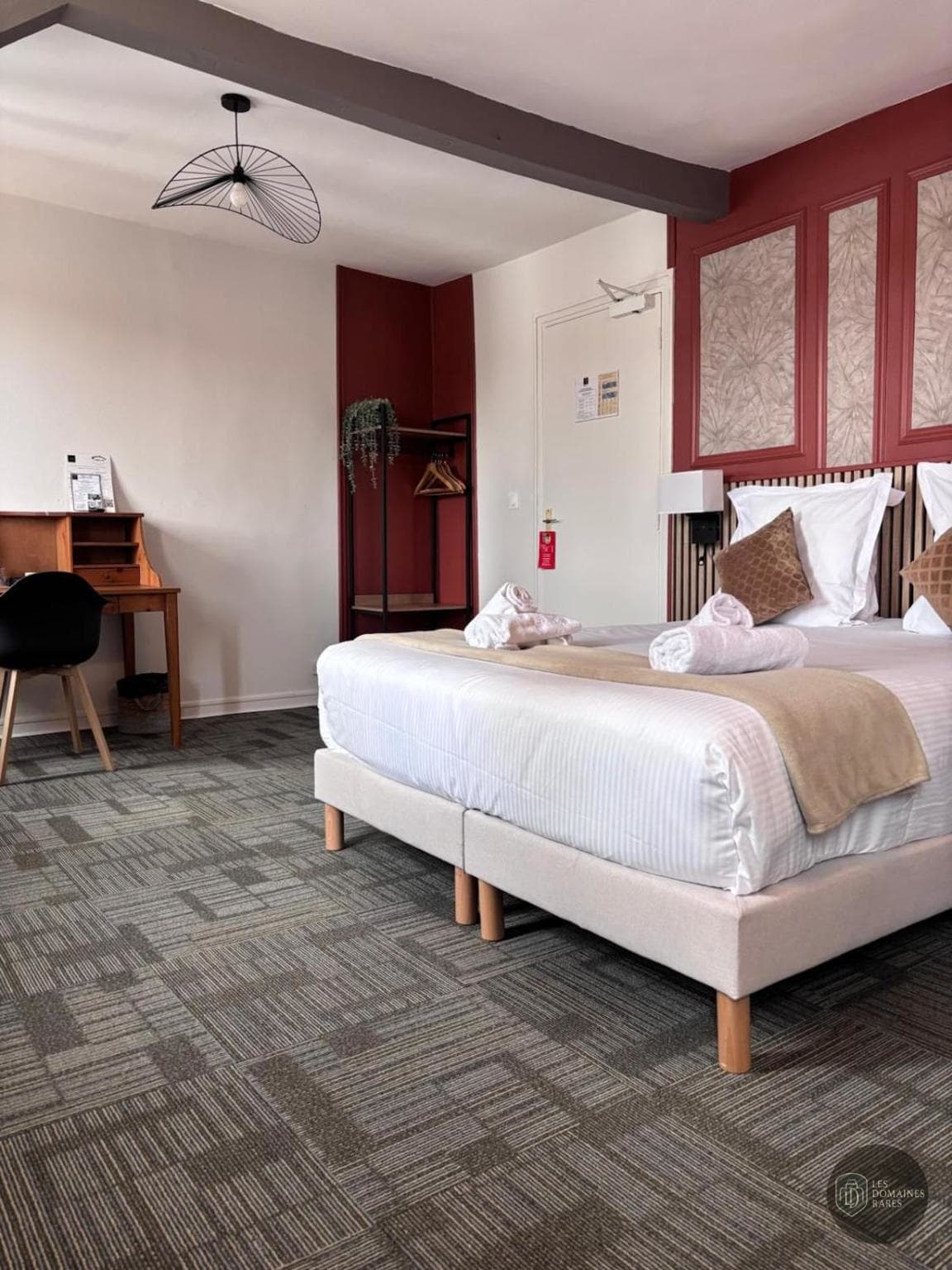 Chambre de l'hôtel Hôtel le Lion d'Or à Marmande en Nouvelle-Aquitaine