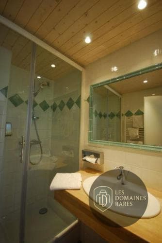Salle de bain de l'hôtel Hôtel le Monal en Auvergne-Rhône-Alpes