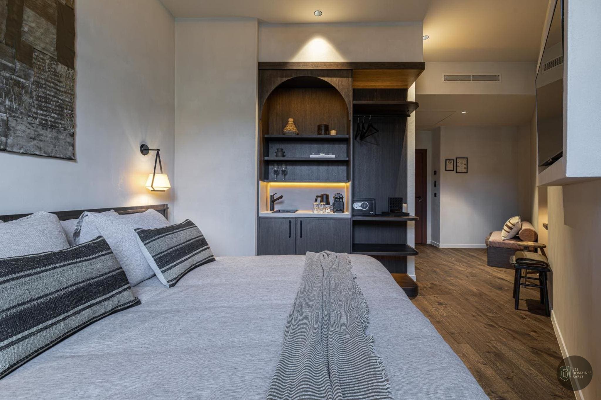 Chambre de l'hôtel Hôtel le Rhien Carrer à Ronchamp en Bourgogne-Franche-Comté