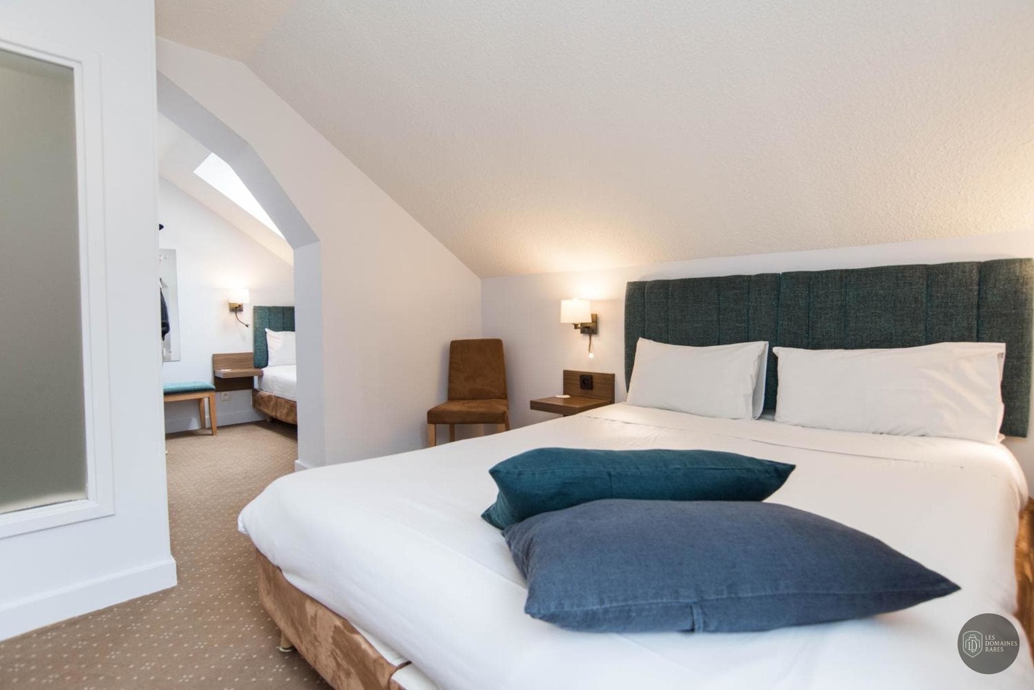Chambre de l'hôtel Hôtel les Lanchers en Auvergne-Rhône-Alpes - séminaire haute-savoie