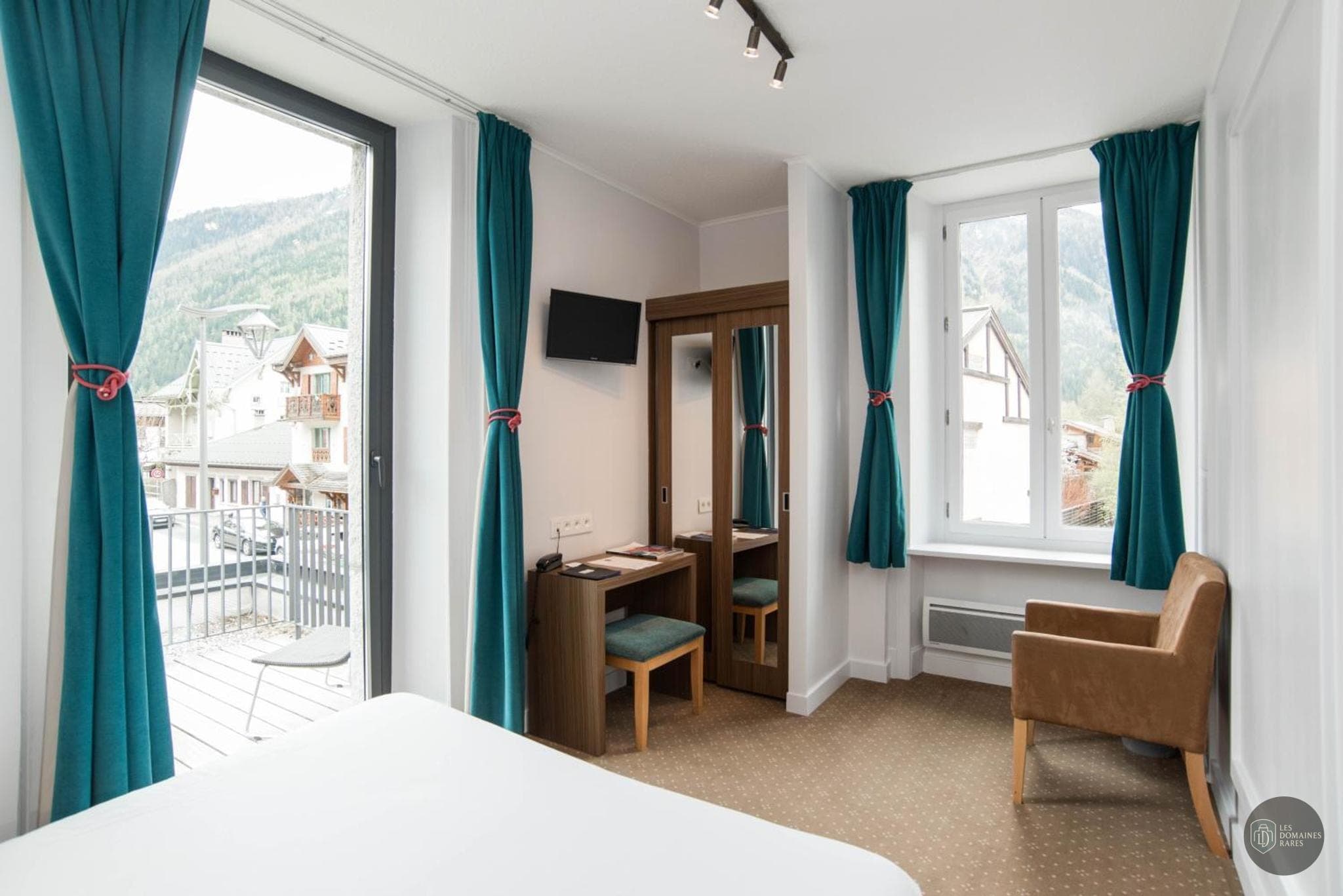 Chambre de l'hôtel Hôtel les Lanchers en Auvergne-Rhône-Alpes
