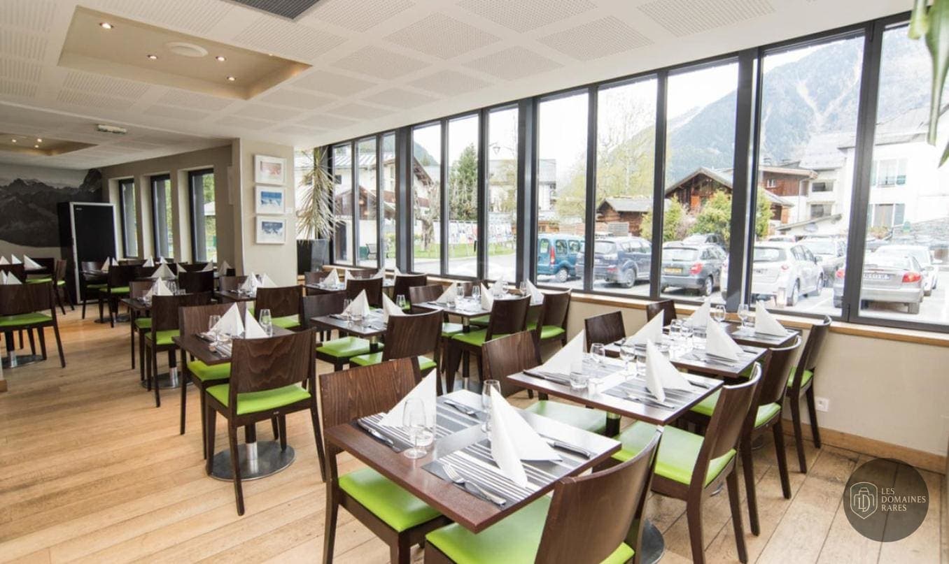 Restaurant de l'hôtel Hôtel les Lanchers en Auvergne-Rhône-Alpes - séminaire haute-savoie