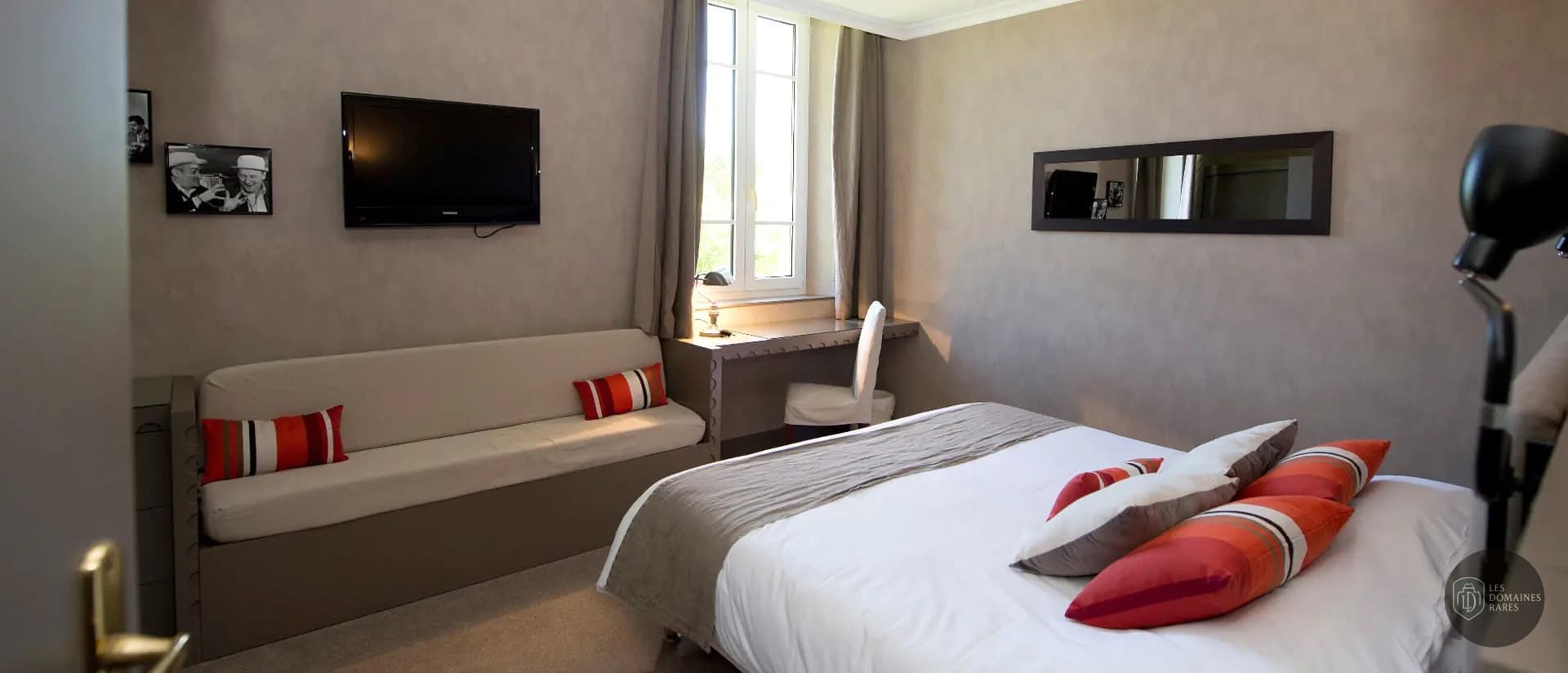 Chambre de l'hôtel Hôtellerie du Lac à Revel en Occitanie - séminaire haute-garonne