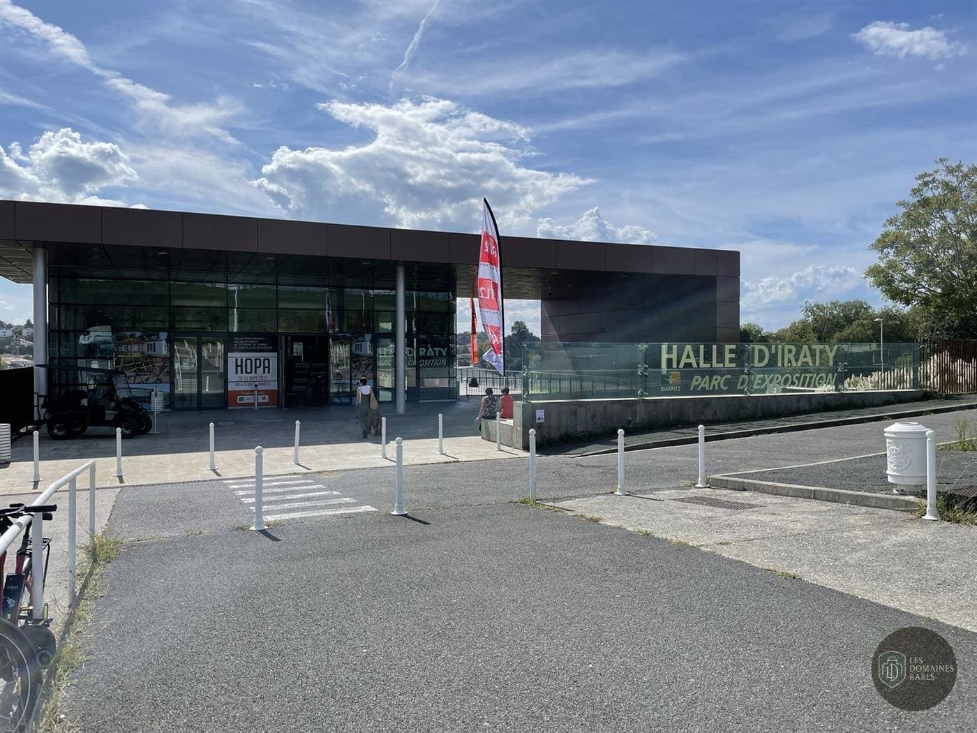 Vue extérieure du lieu Halle d'Iraty à Biarritz en Nouvelle-Aquitaine
