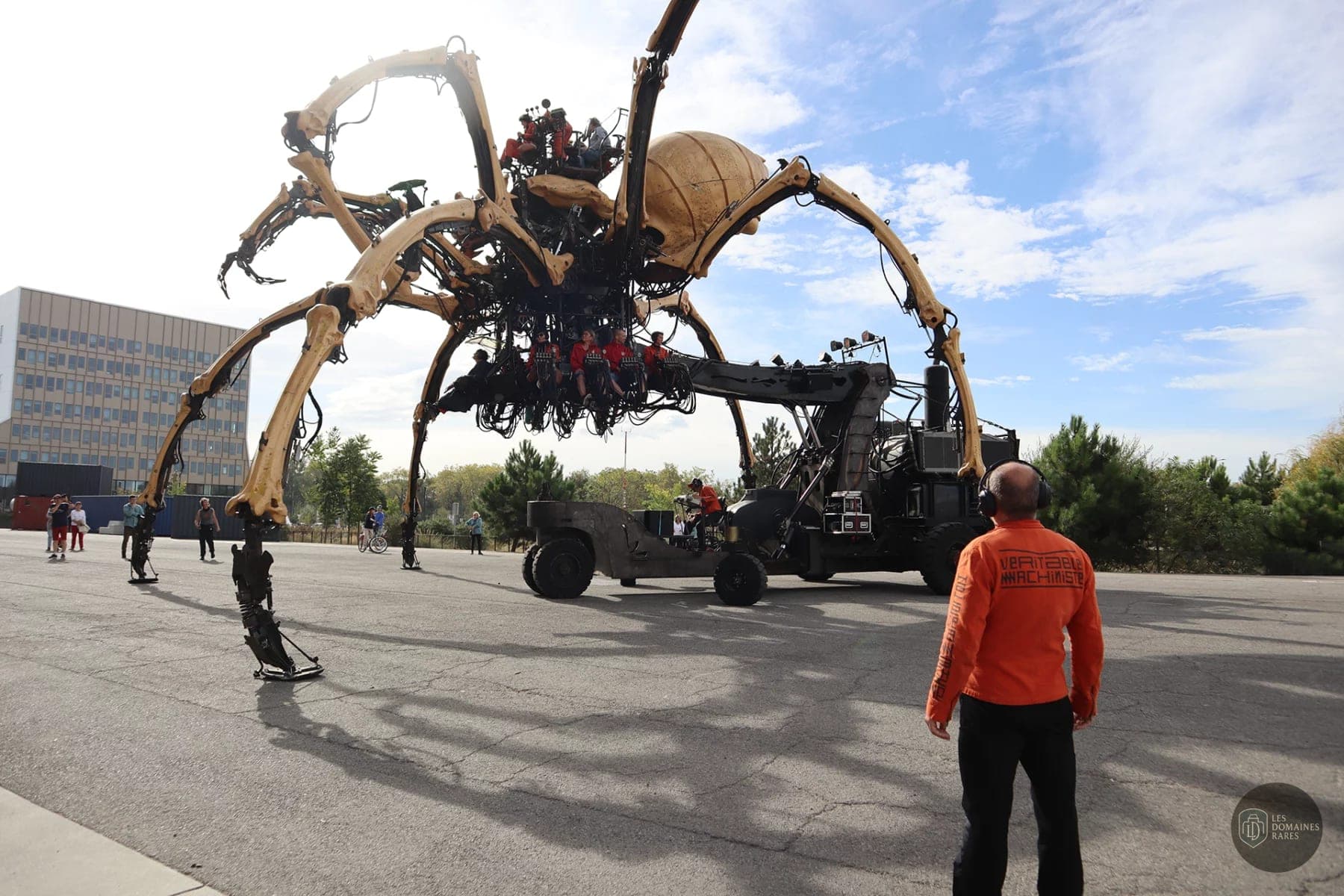 Vue extérieure de la ferme Halle de la Machine à Toulouse en Occitanie