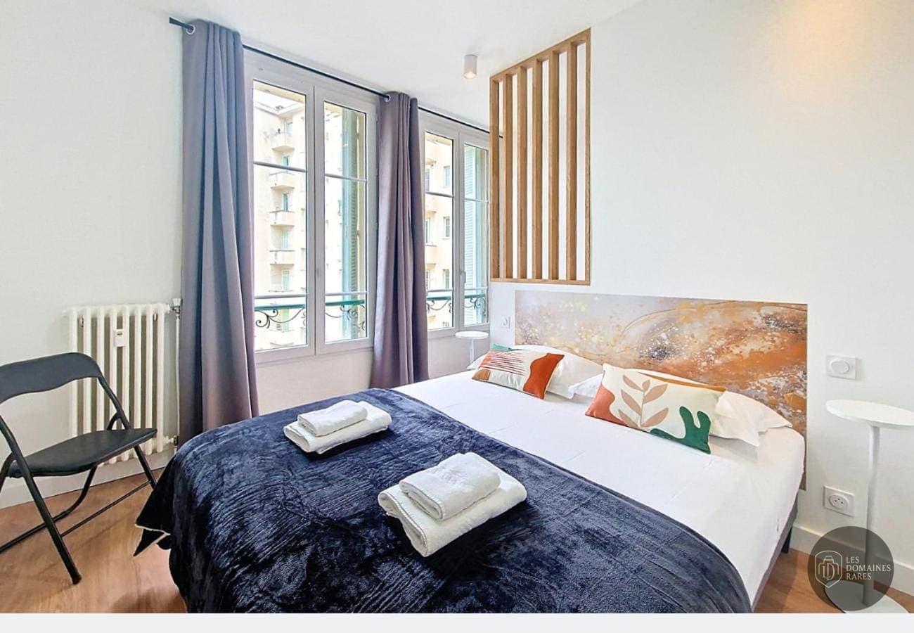 Vue extérieure de l'hôtel Hameau Albert Ier à Chamonix en Auvergne-Rhône-Alpes