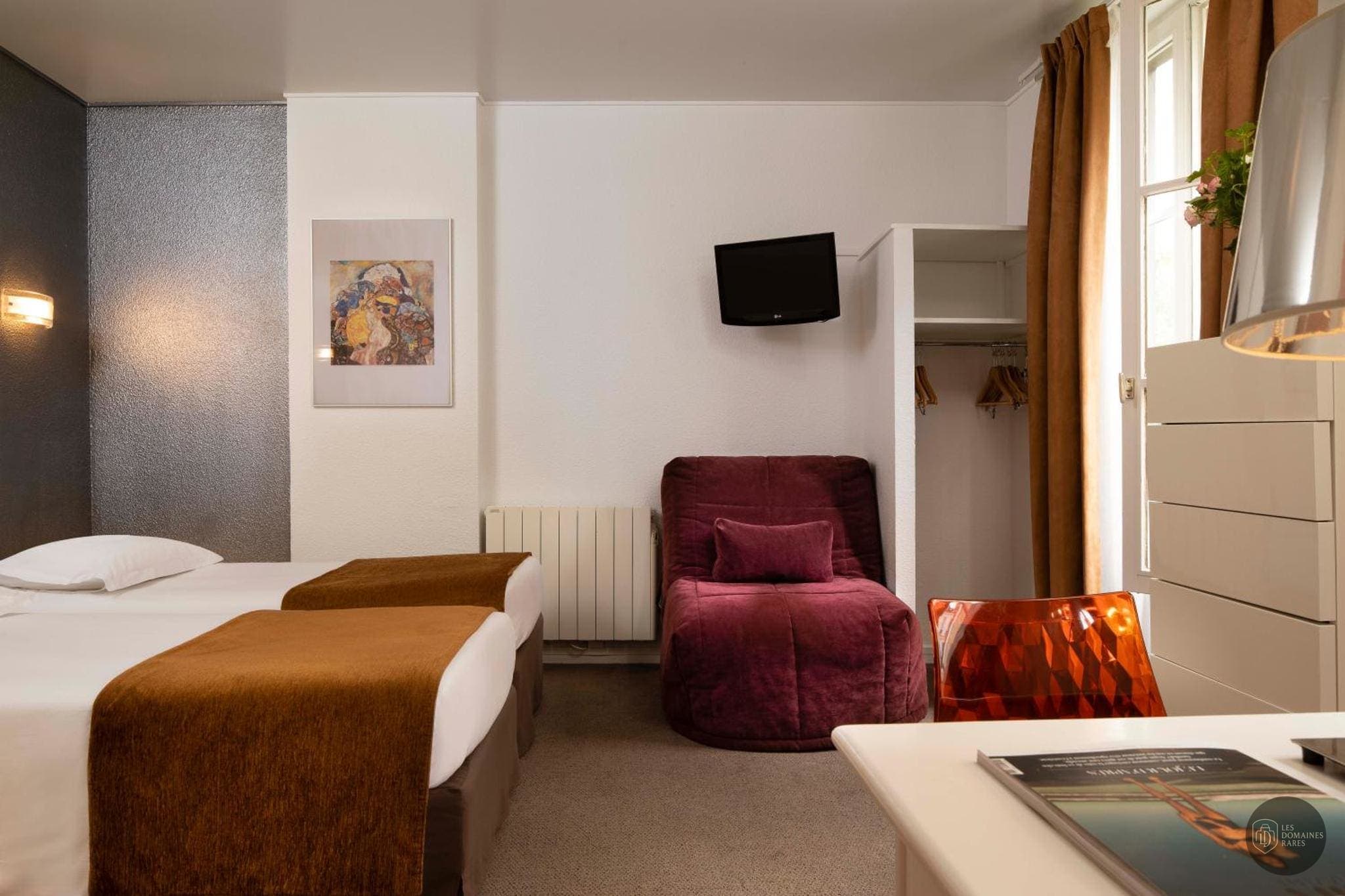 Chambre du domaine Hameau de Valouse à Valouse en Auvergne-Rhône-Alpes - séminaire valouse