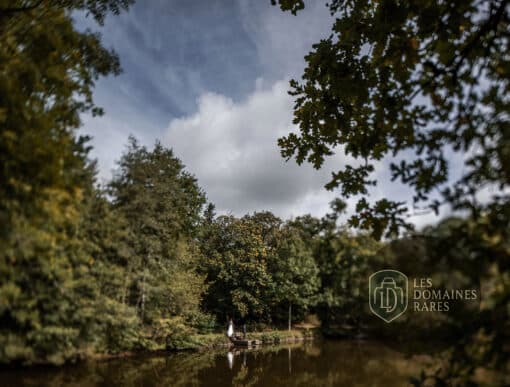 Vue extérieure du lieu Haras du Reuzel en Bretagne