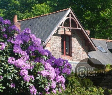 Vue extérieure du lieu Haras du Reuzel en Bretagne