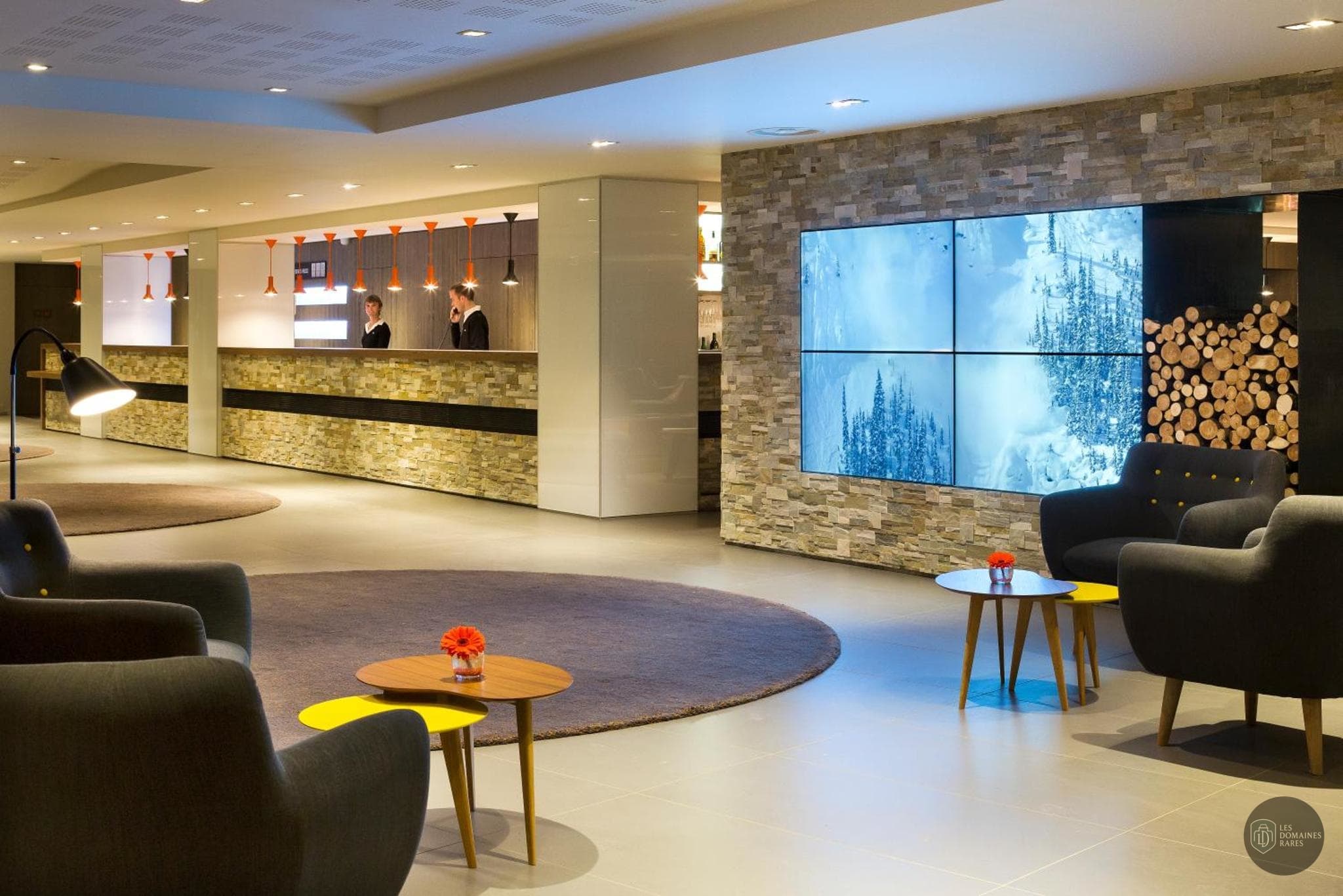 Espace intérieur de l'hôtel Heliopic Hotel  Spa à Chamonix en Auvergne-Rhône-Alpes