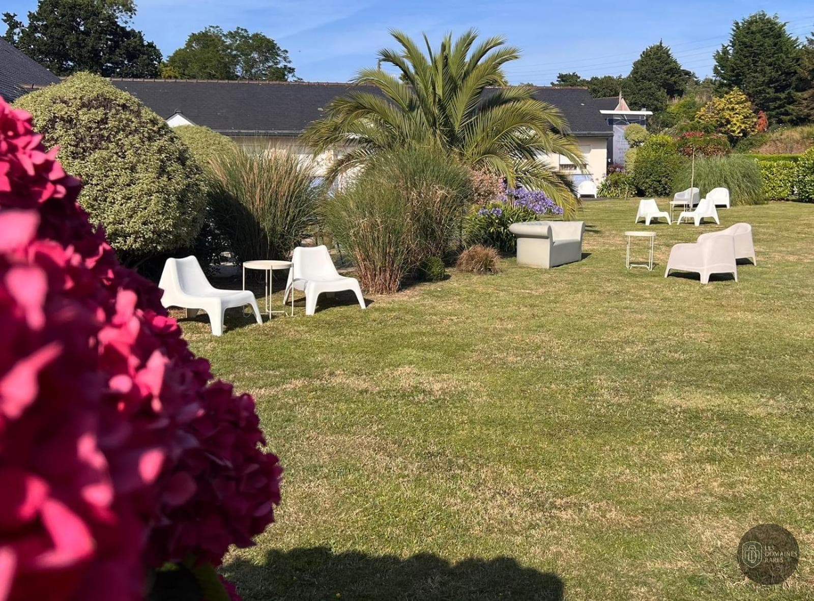 Vue extérieure de l'hôtel Heod Hôtel en Bretagne