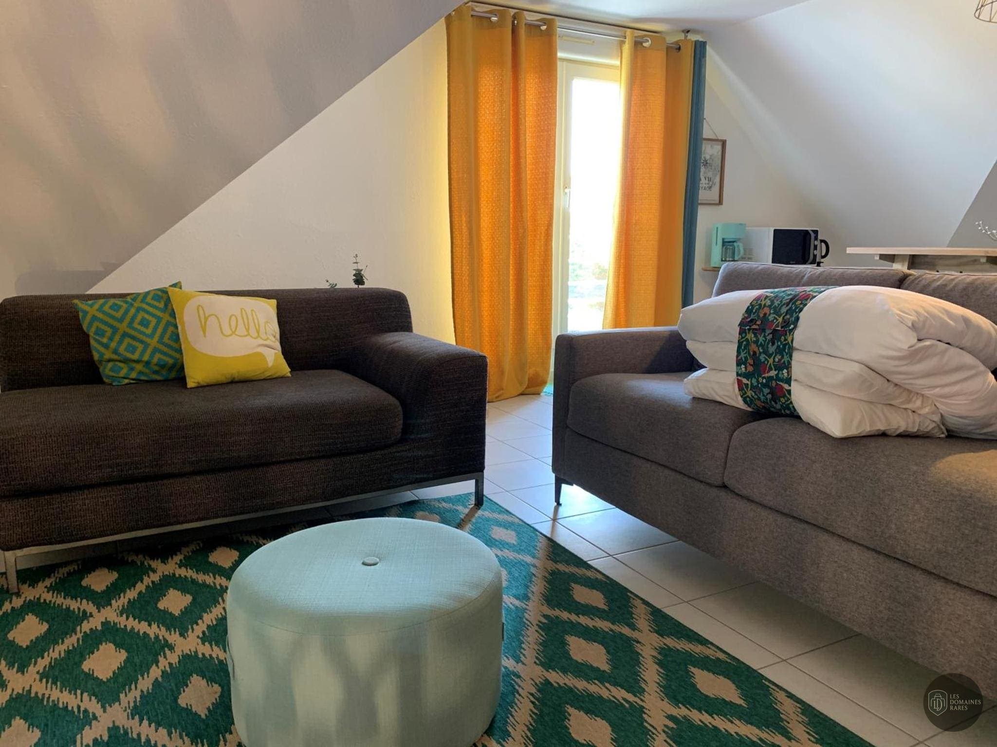 Espace intérieur de l'hôtel Heod Hôtel en Bretagne