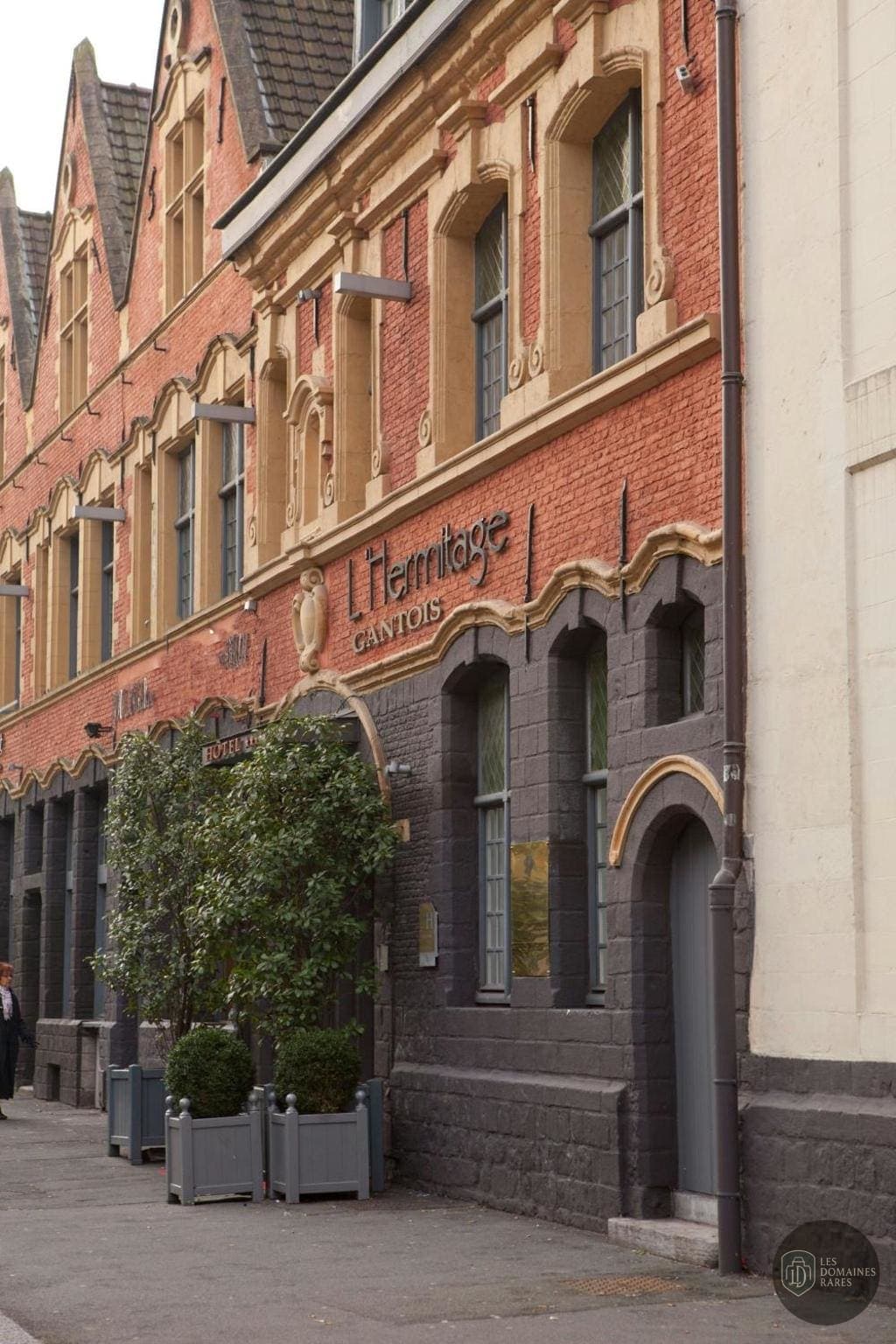 Vue extérieure du lieu Hermitage Gantois à Lille en Hauts-de-France