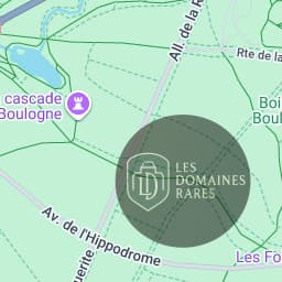 Localisation hippodrome Auteuil sur carte Google