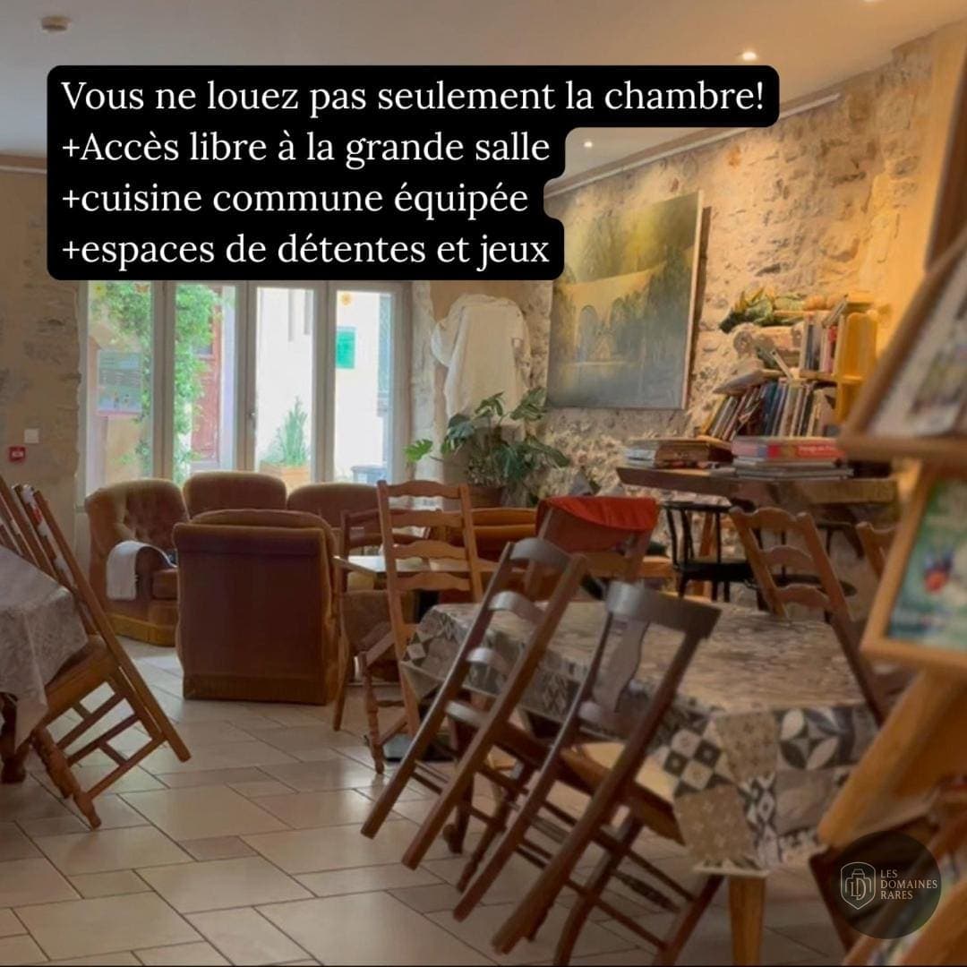 Restaurant de l'hôtel Hostel Le Diablotin en Occitanie
