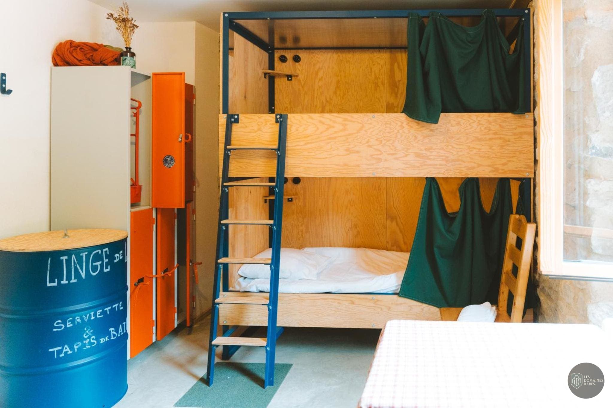 Chambre de l'auberge Hostel Quartier Libre en Auvergne-Rhône-Alpes - séminaire drôme