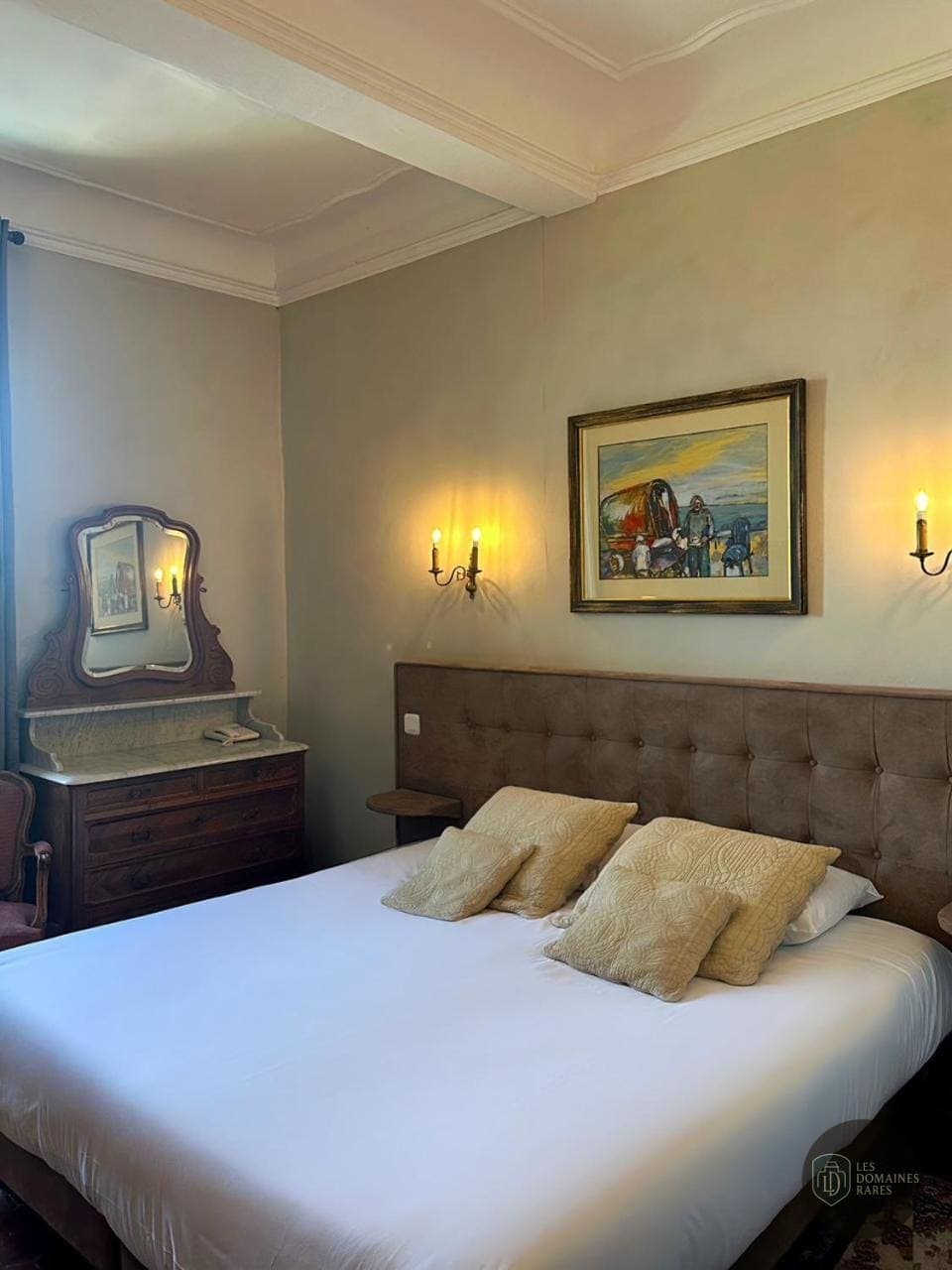 Chambre de l'hôtel Hostellerie Le Beffroi en Provence-Alpes-Côte d'Azur