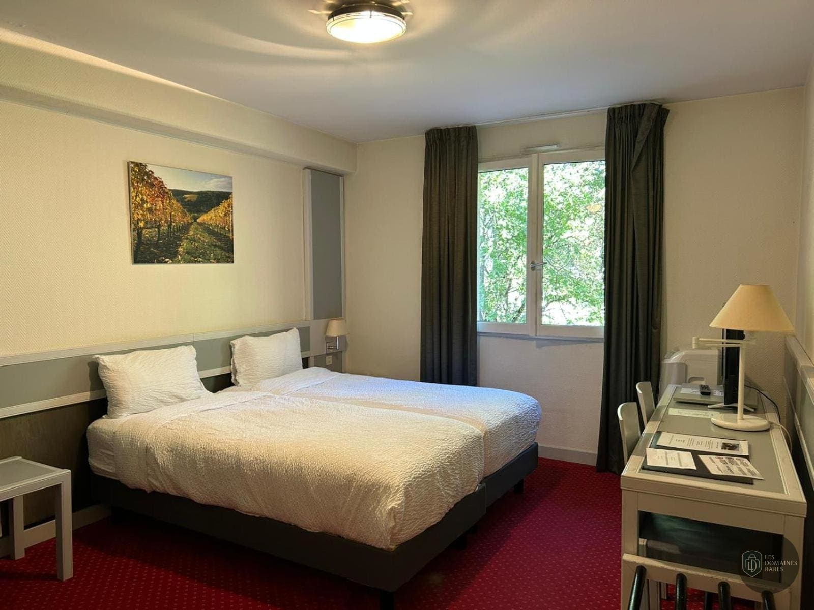 Chambre du lieu Hostellerie Saint Vincent à Beauvais en Hauts-de-France - séminaire oise (60)