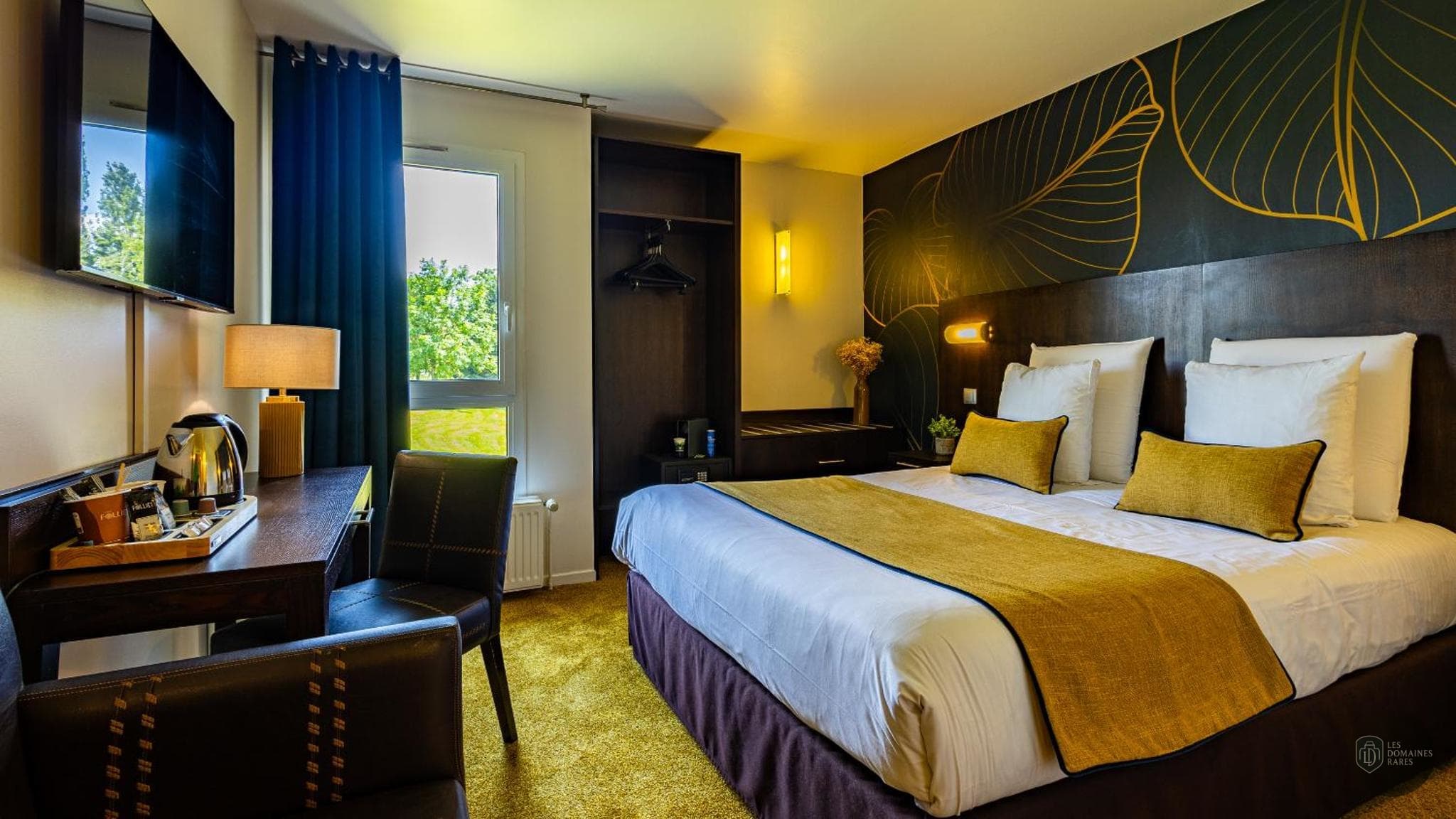 Chambre de l'hôtel Hostellerie d'Aussois en Bourgogne-Franche-Comté - séminaire semur-en-auxois