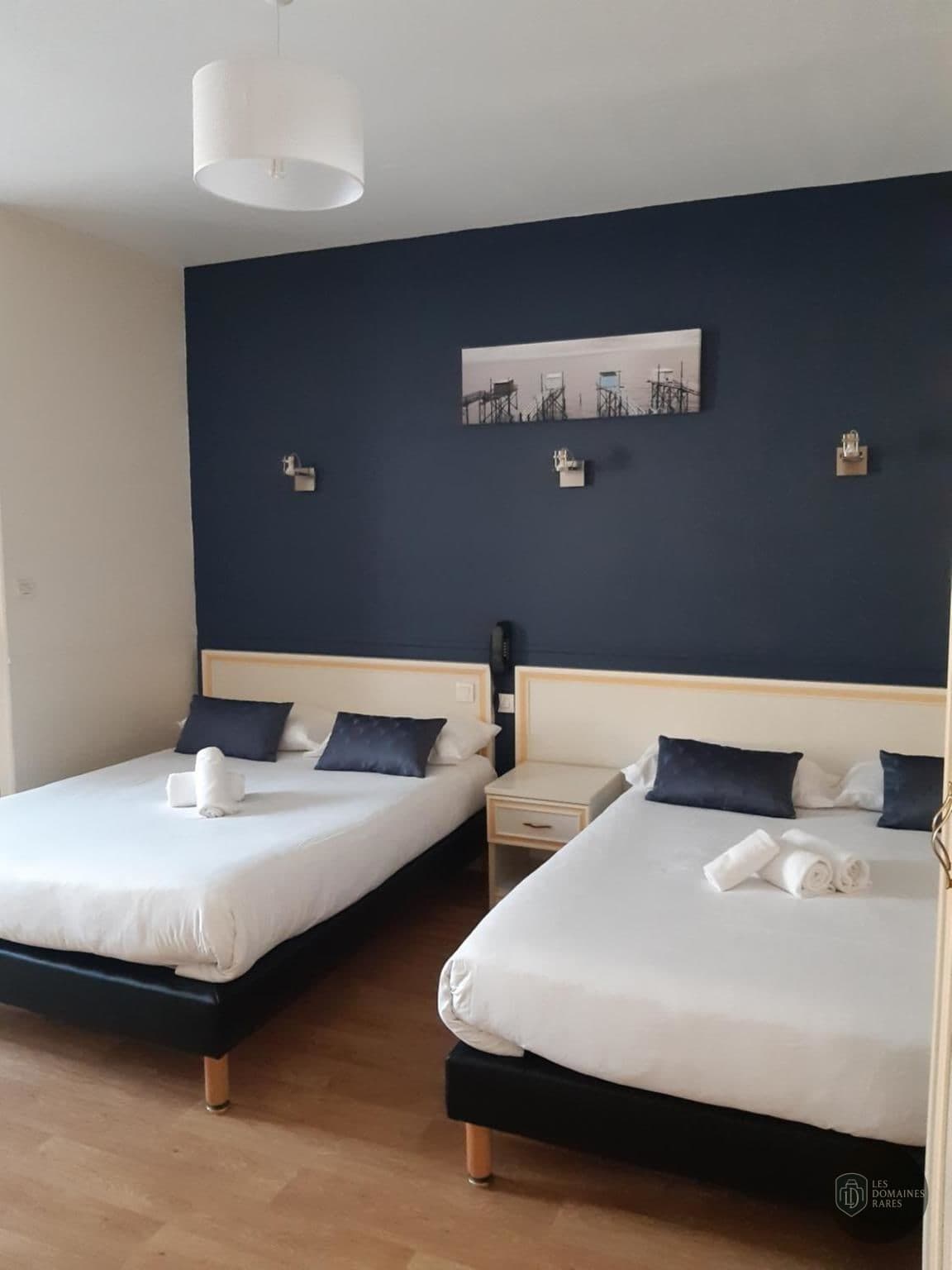 Chambre du lieu Hostellerie du Cheval Noir à Fontainebleau en Île-de-France