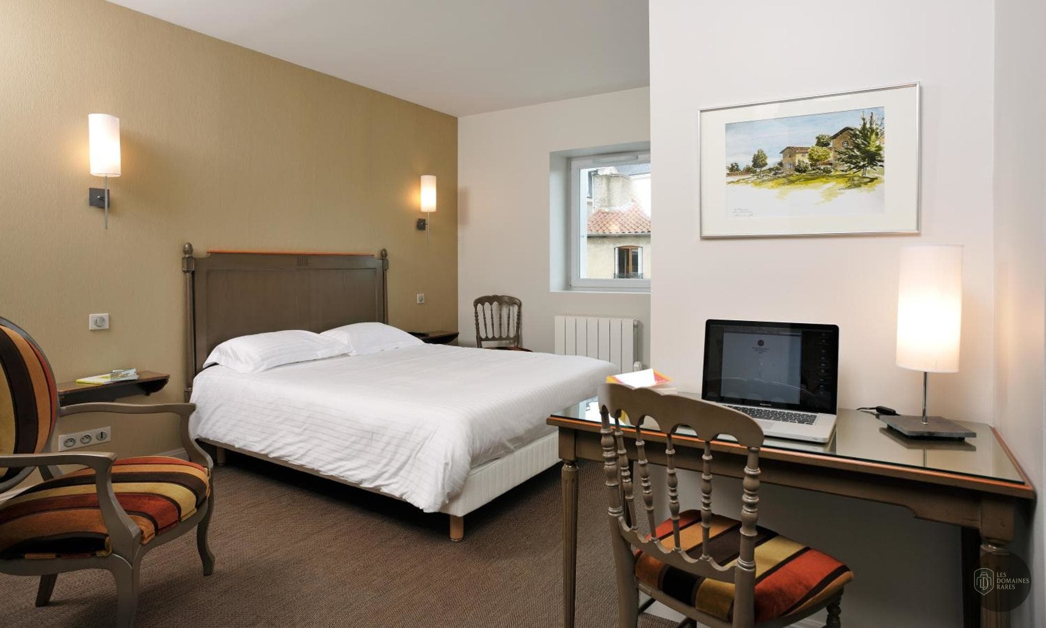 Chambre du lieu Hostellerie du Forez en Auvergne-Rhône-Alpes - séminaire loire (42)