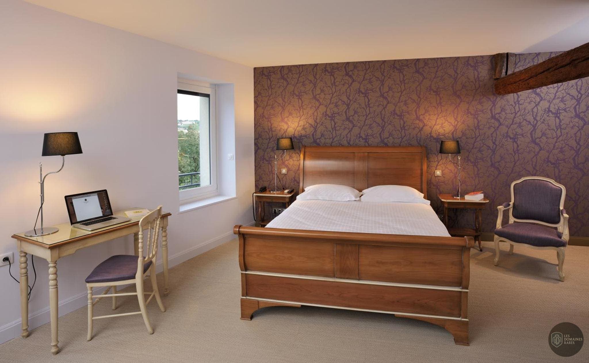 Chambre du lieu Hostellerie du Forez en Auvergne-Rhône-Alpes