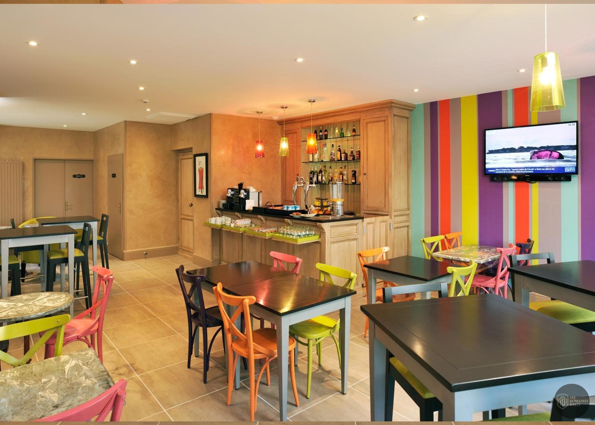 Vue extérieure du lieu Hostellerie du Forez en Auvergne-Rhône-Alpes