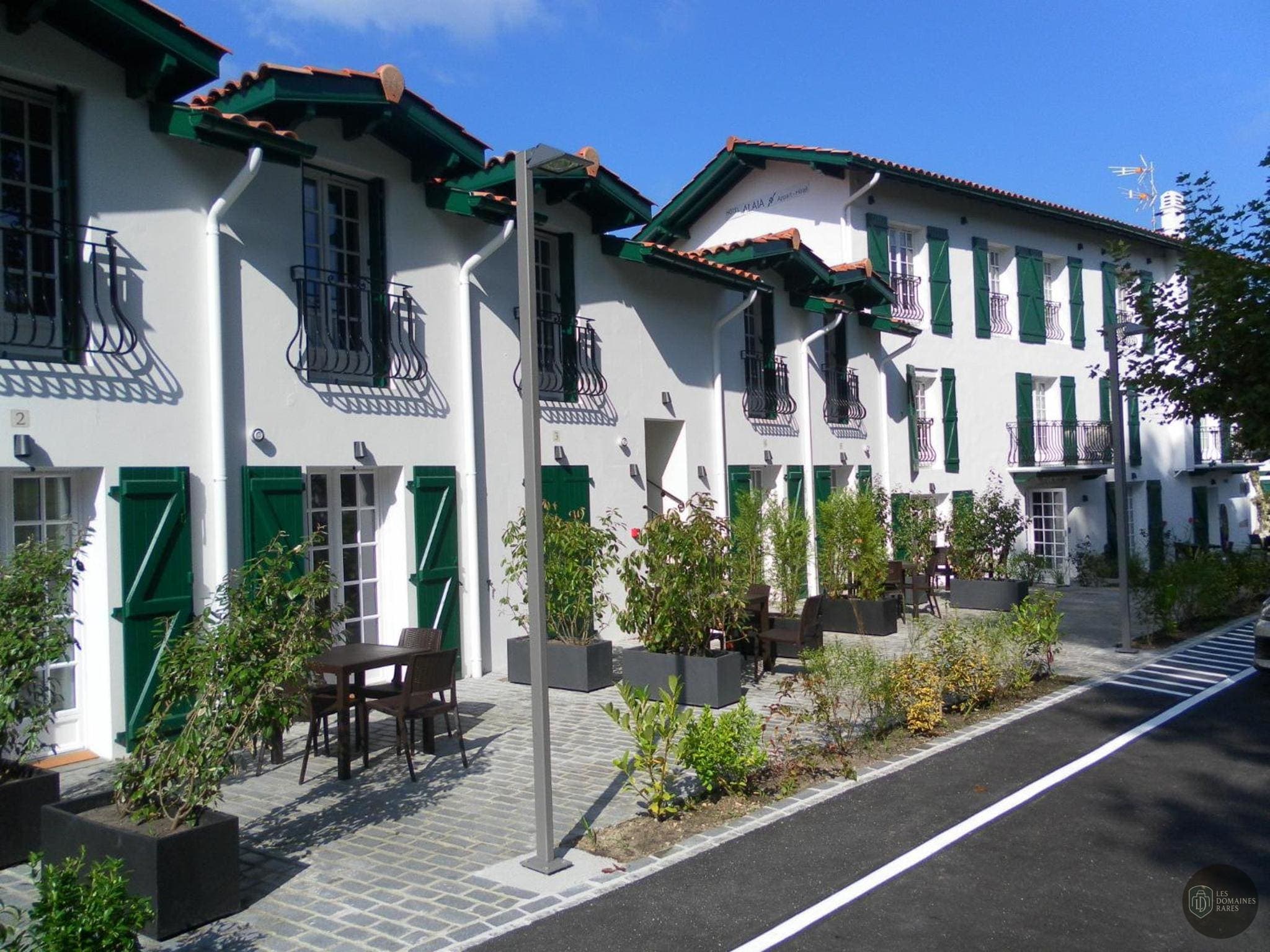Vue extérieure de l'hôtel Hotel Alaïa à Ascain en Nouvelle-Aquitaine