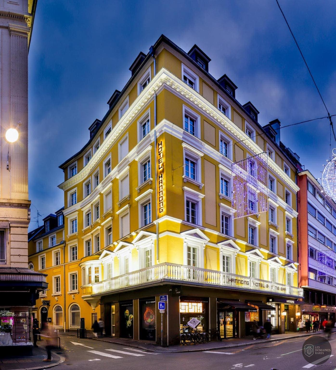 Vue extérieure de l'hôtel Hotel Hannong à Strasbourg en Grand Est