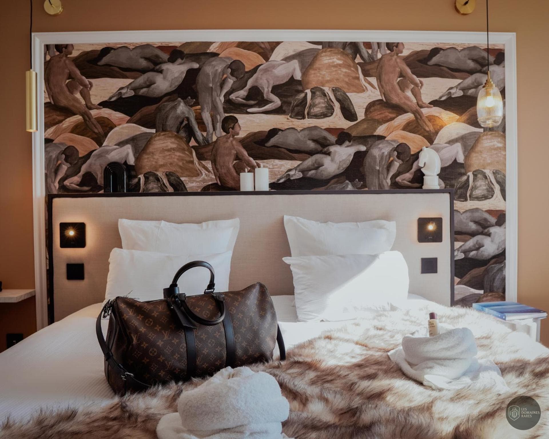 Chambre de l'hôtel Hotel Ker Moor en Bretagne