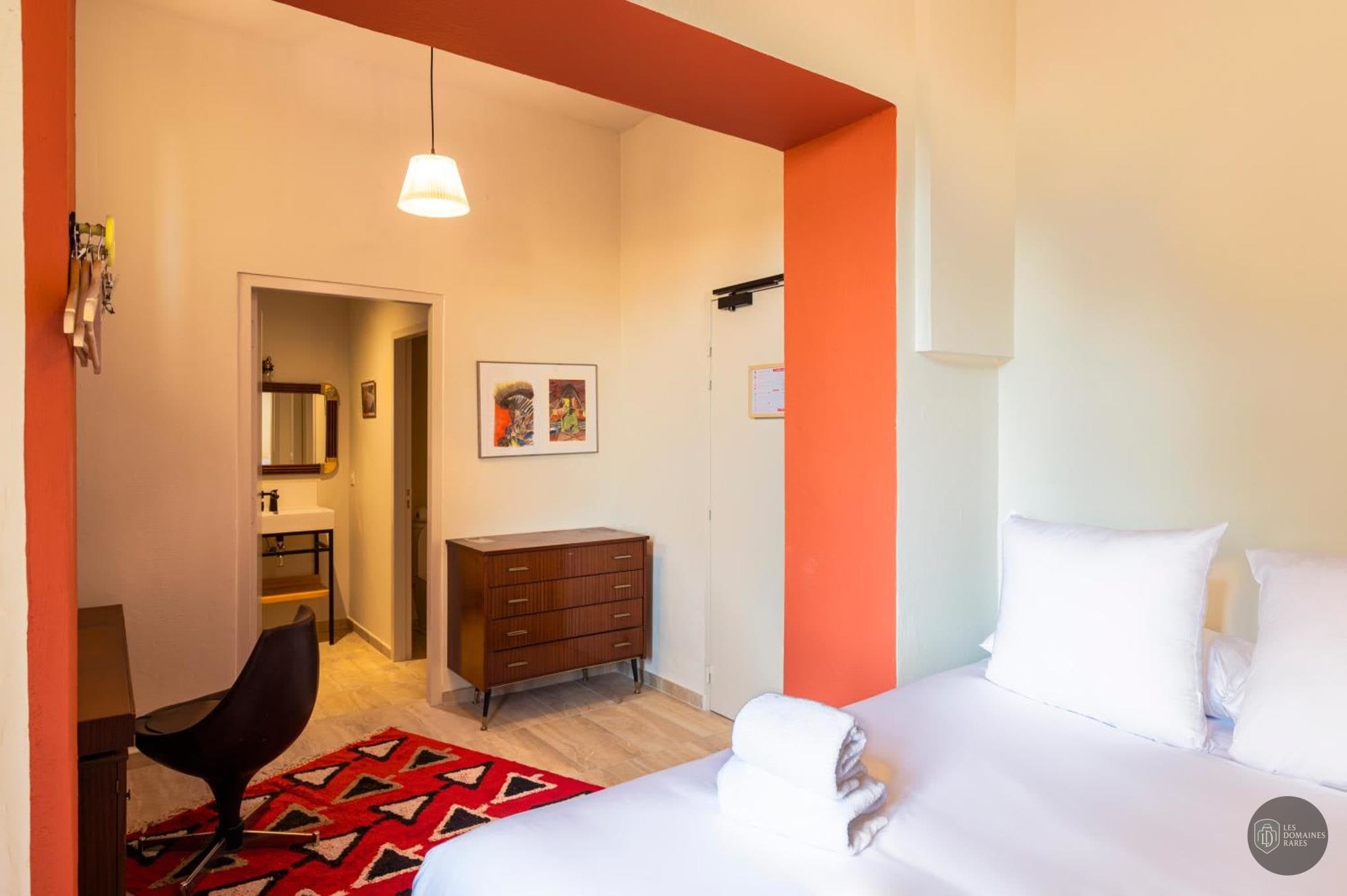 Chambre de l'hôtel Hotel La Prison à Béziers en Occitanie