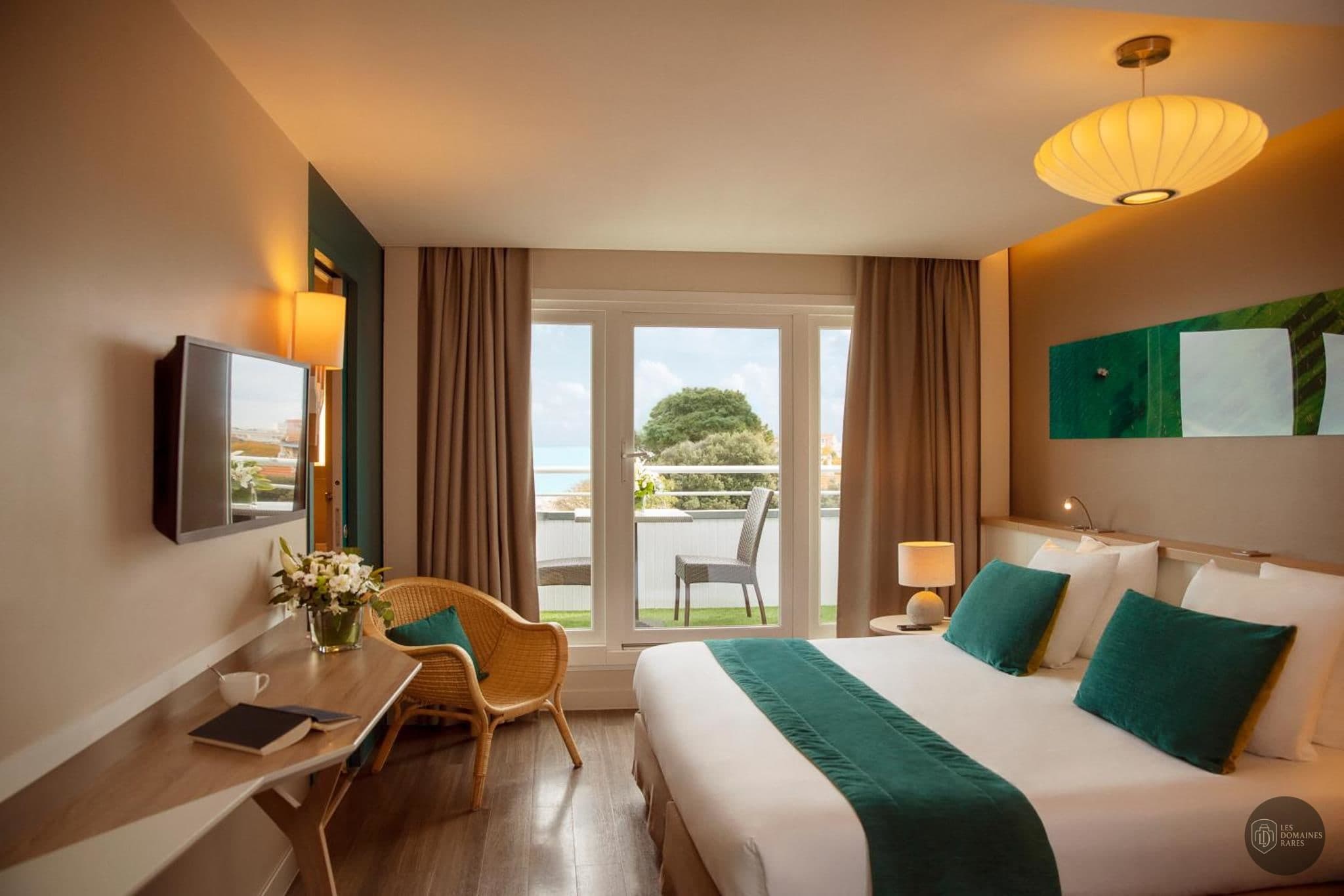 Chambre de l'hôtel Hotel Le B d'Arcachon à Arcachon en Nouvelle-Aquitaine - séminaire gironde