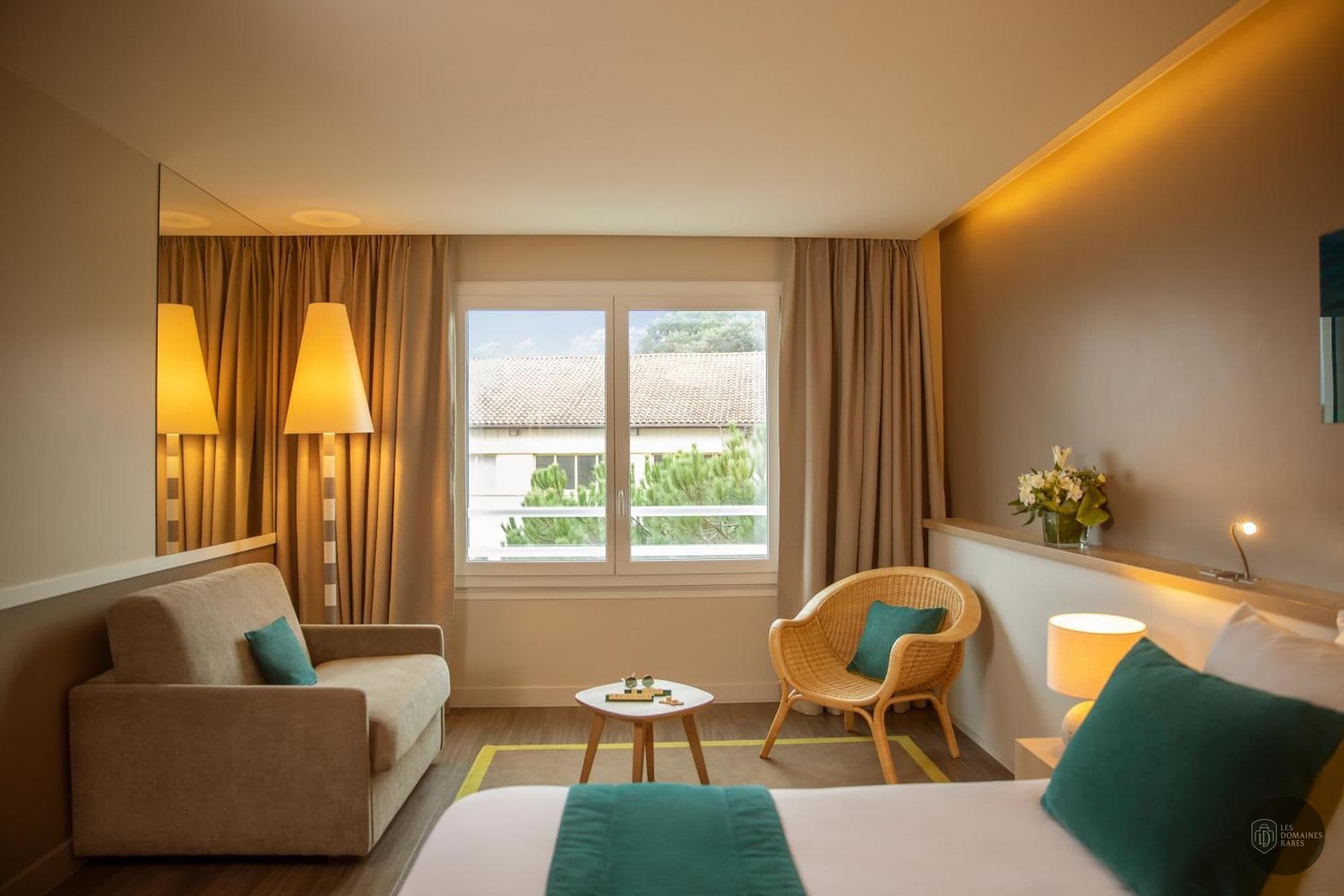 Chambre de l'hôtel Hotel Le B d'Arcachon à Arcachon en Nouvelle-Aquitaine