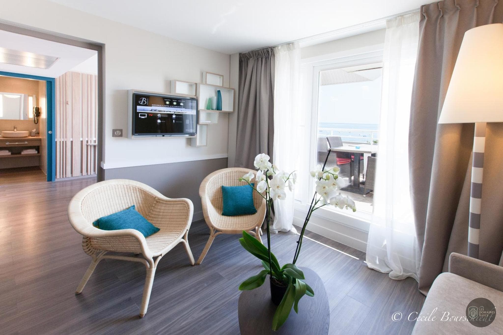Espace intérieur de l'hôtel Hotel Le B d'Arcachon à Arcachon en Nouvelle-Aquitaine