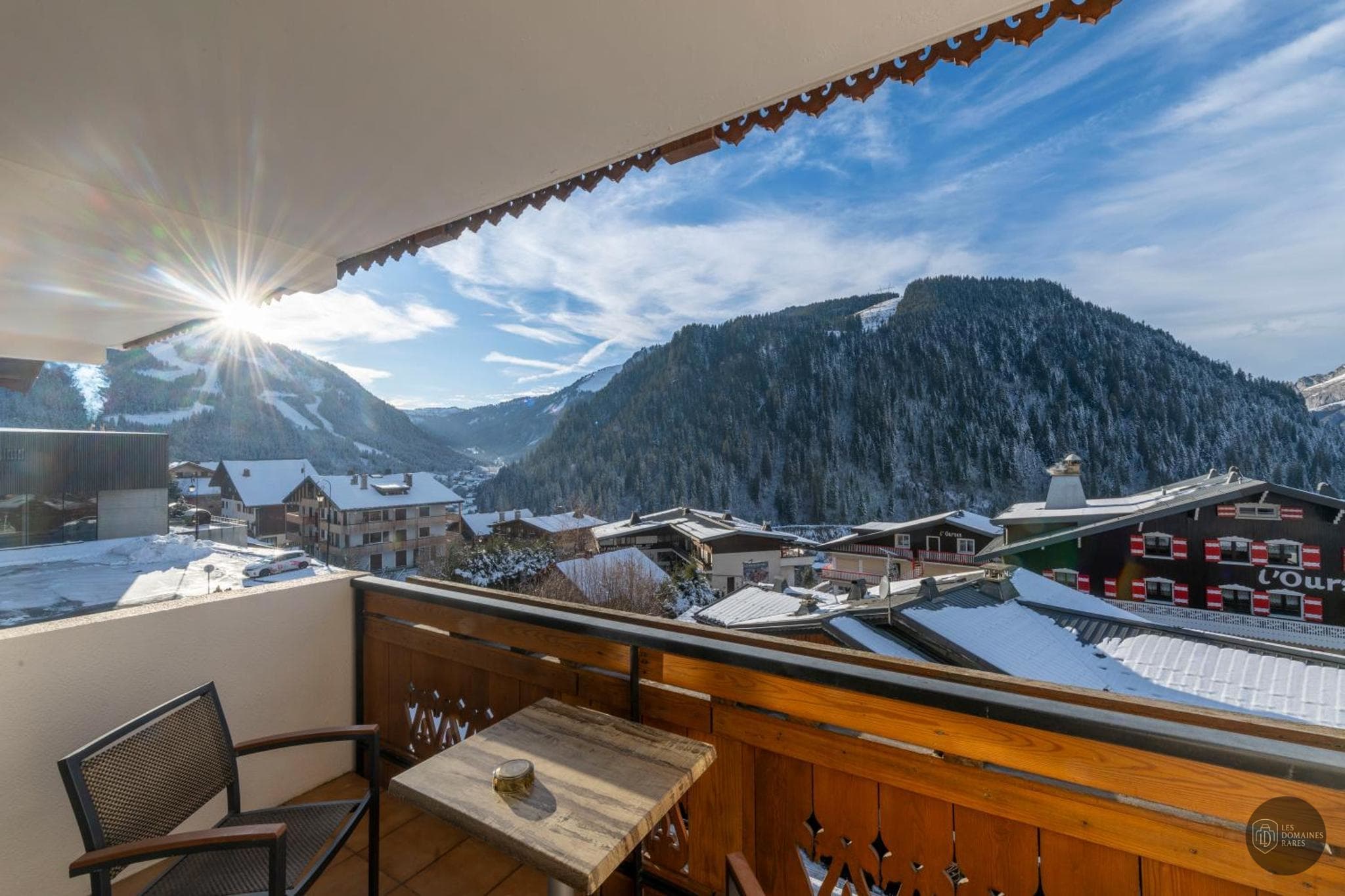 Vue extérieure de l'hôtel Hotel Macchi à Châtel en Auvergne-Rhône-Alpes