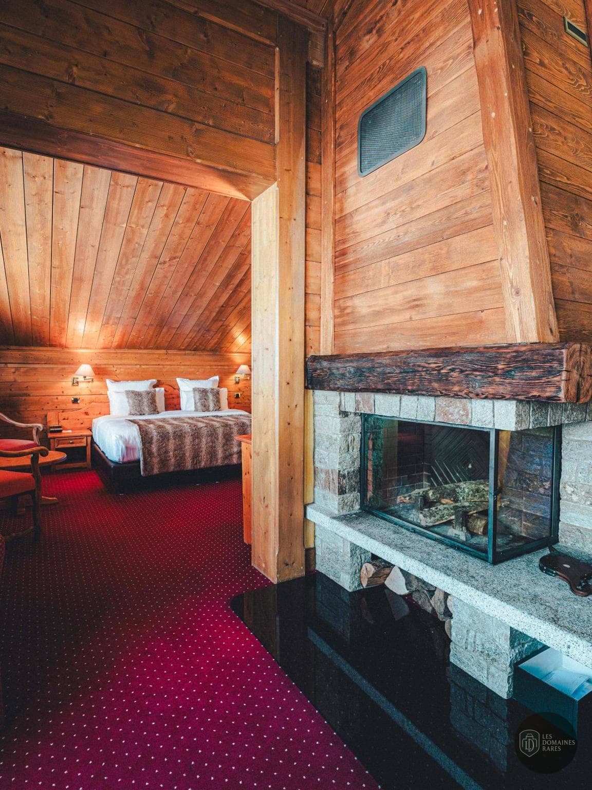 Chambre de l'hôtel Hotel Mont Vallon à Méribel en Auvergne-Rhône-Alpes