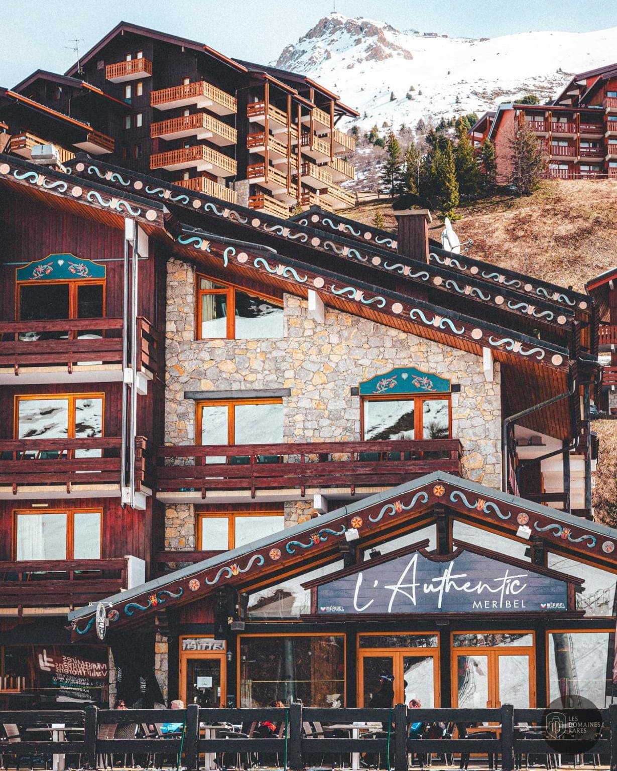 Vue extérieure de l'hôtel Hotel Mont Vallon à Méribel en Auvergne-Rhône-Alpes